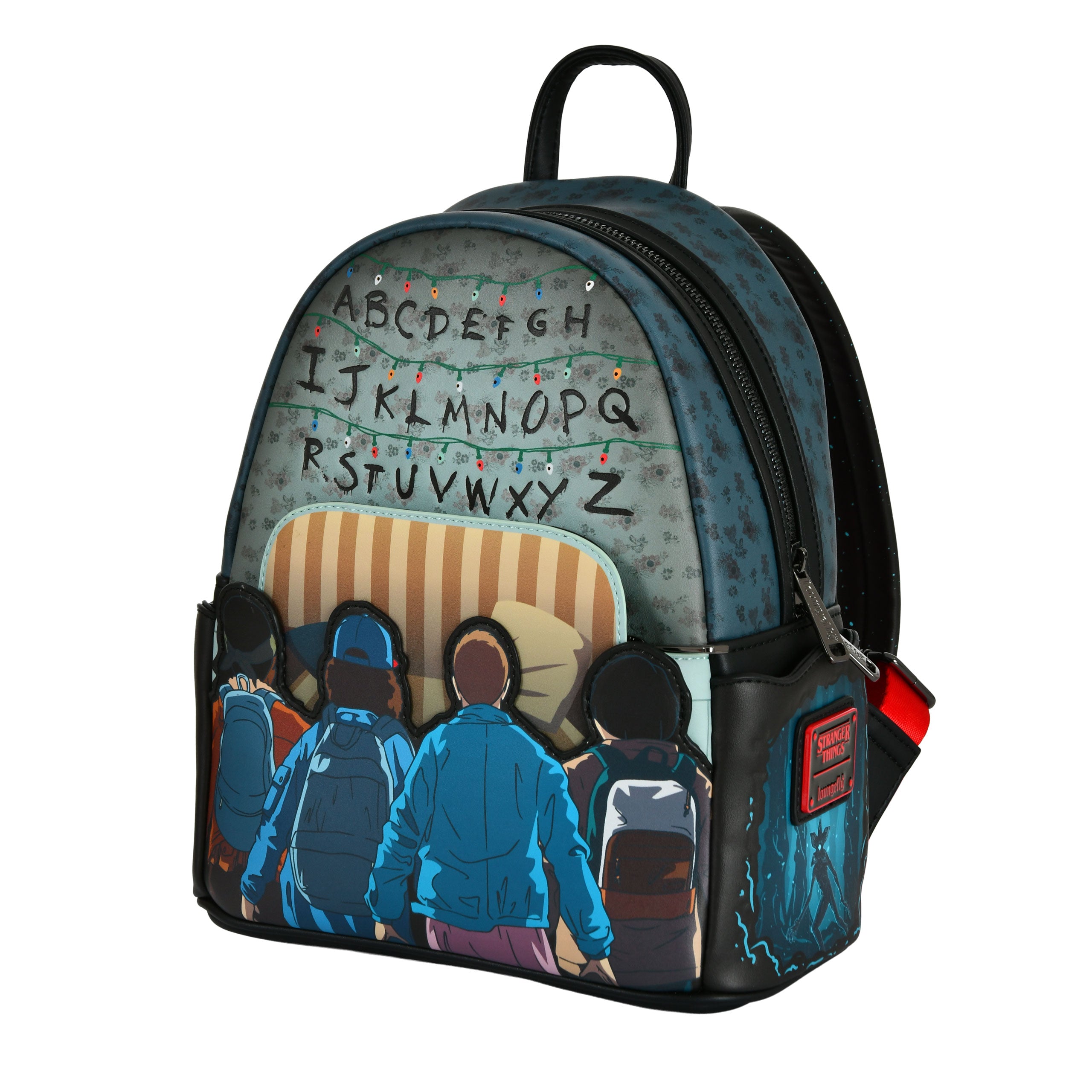 Zdjęcie produktu Stranger Things - mini plecak z efektem świetlnym na 10. rocznicę