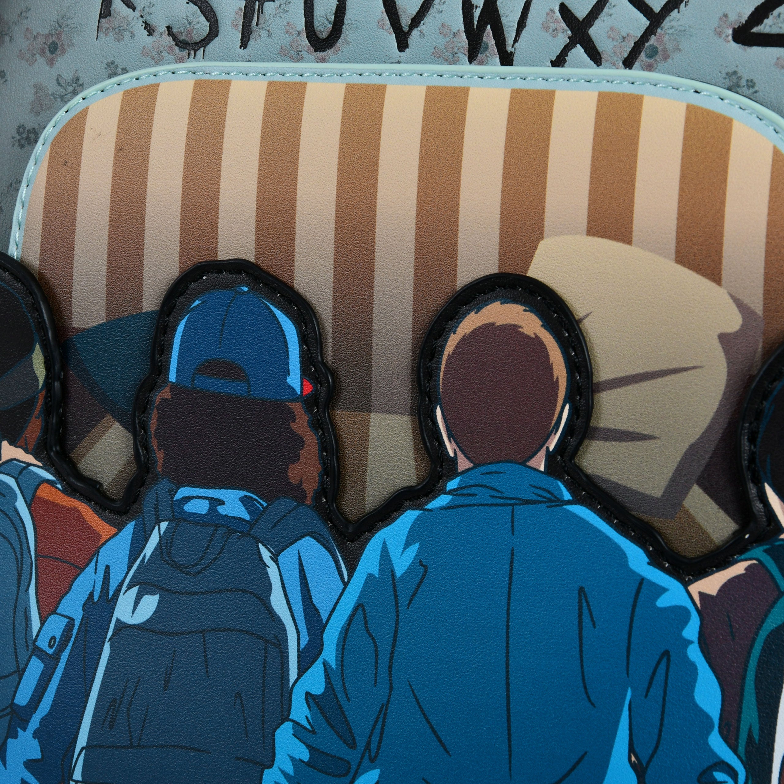 Zdjęcie produktu Stranger Things - mini plecak z efektem świetlnym na 10. rocznicę