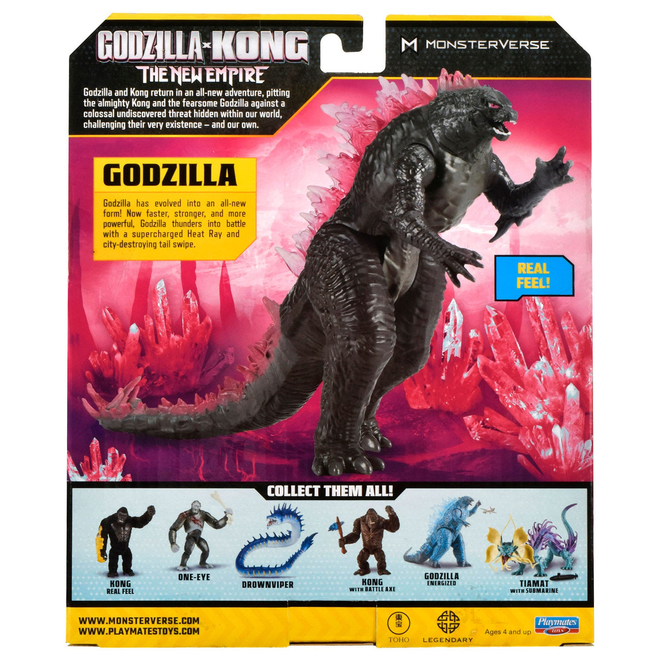 Product image Godzilla x Kong: The New Empire Action Figure Godzilla Real