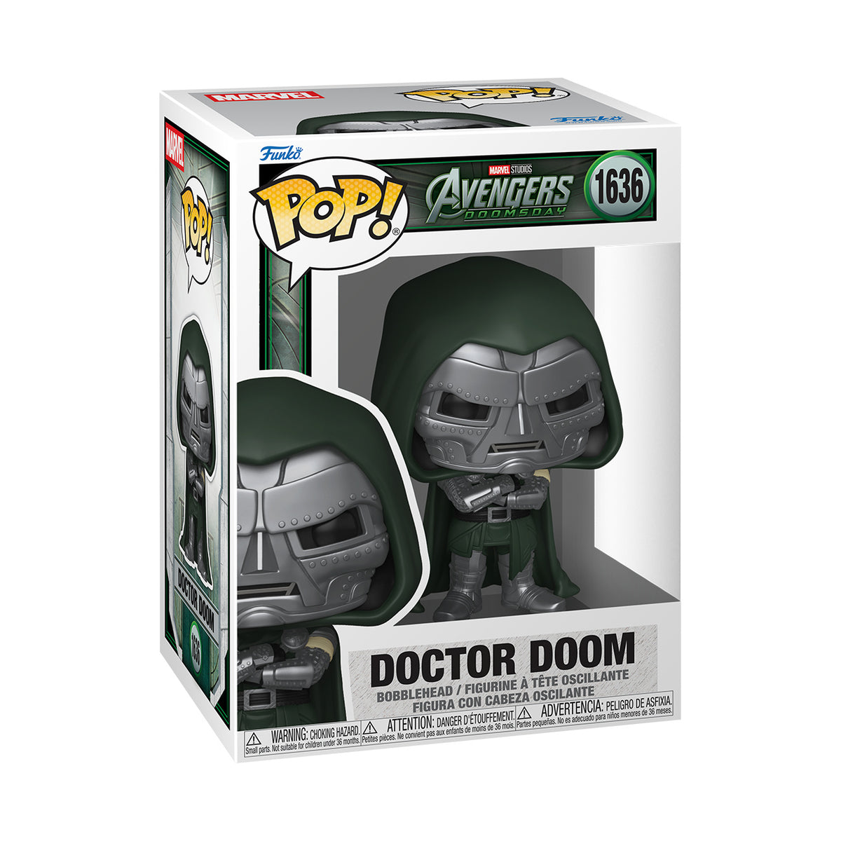 Zdjęcie produktu Avengers: Doomsday - Figurka Funko Pop! Doctor Doom z ruchomą głową