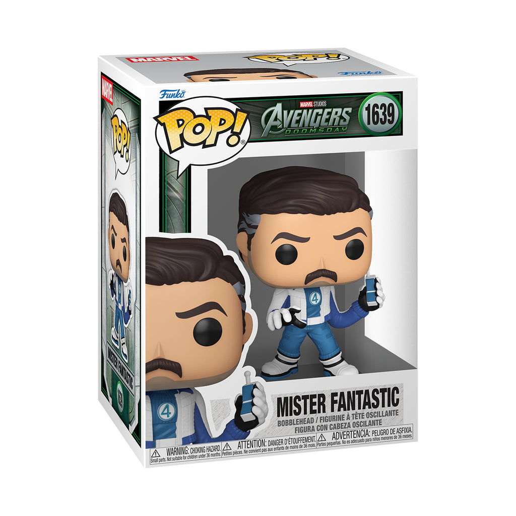 Zdjęcie produktu Avengers: Doomsday - Figurka Funko Pop Mr Fantastic z kiwającą się głową