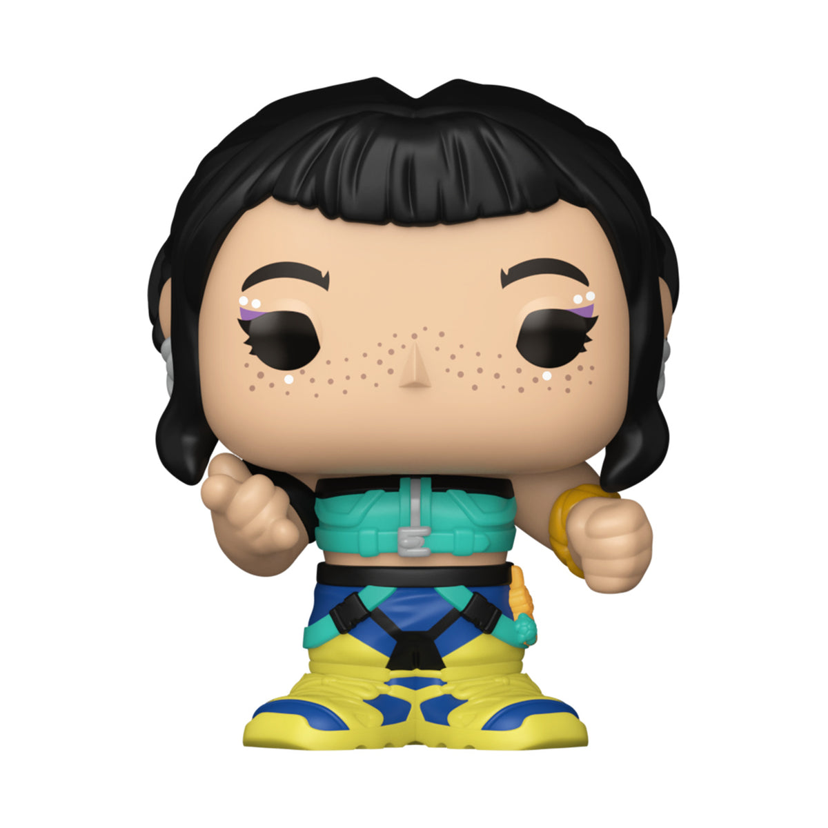 Zdjęcie produktu KPop Demon Hunters – Diorama sceniczne Zoey Funko Bitty Pop