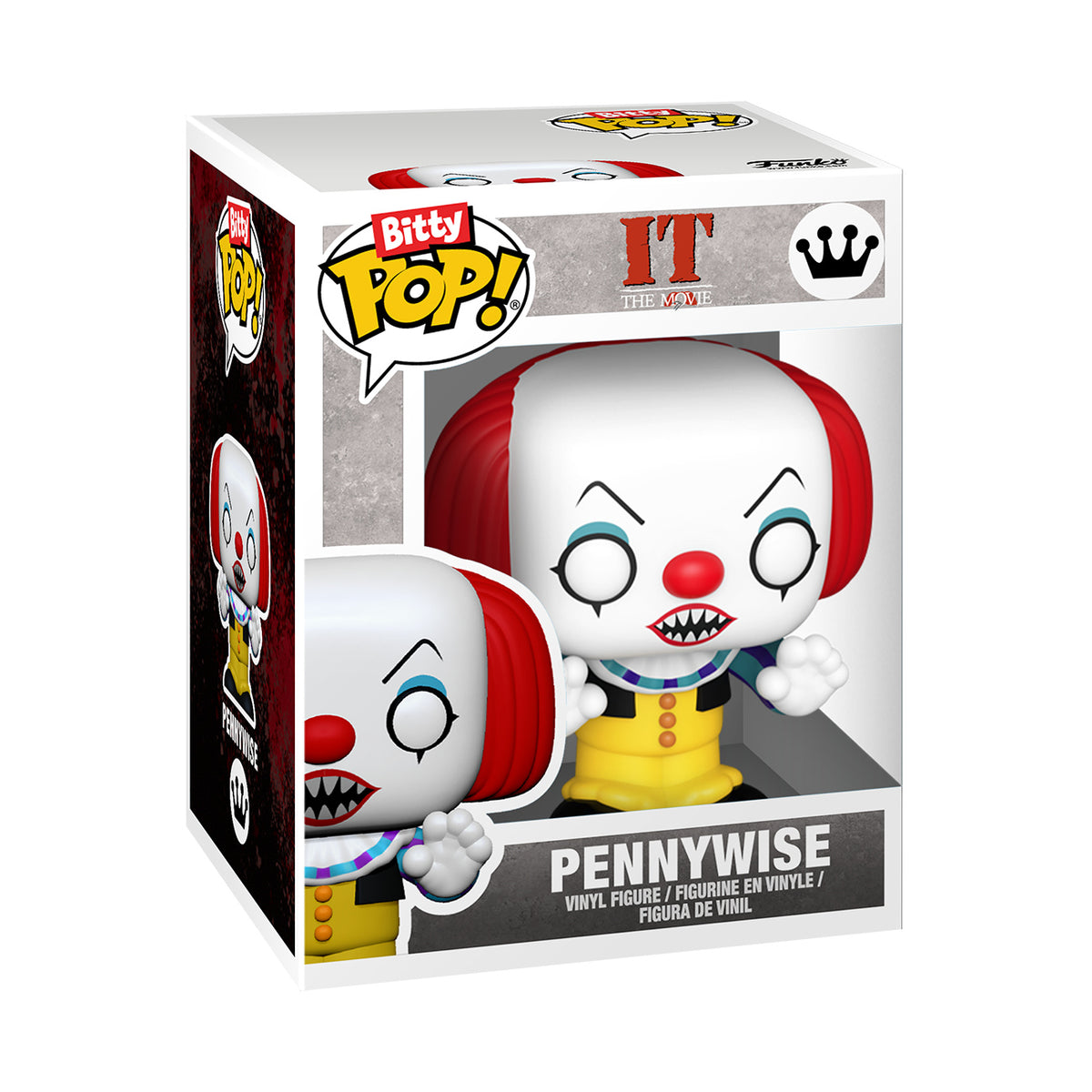 Product image Stephen King's IT - Pennywise Funko Bitty Pop 4-Figure Set