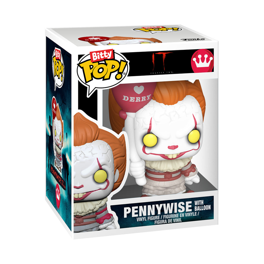 Zdjęcie produktu To Stephena Kinga – zestaw 4 figurek David Funko Bitty Pop