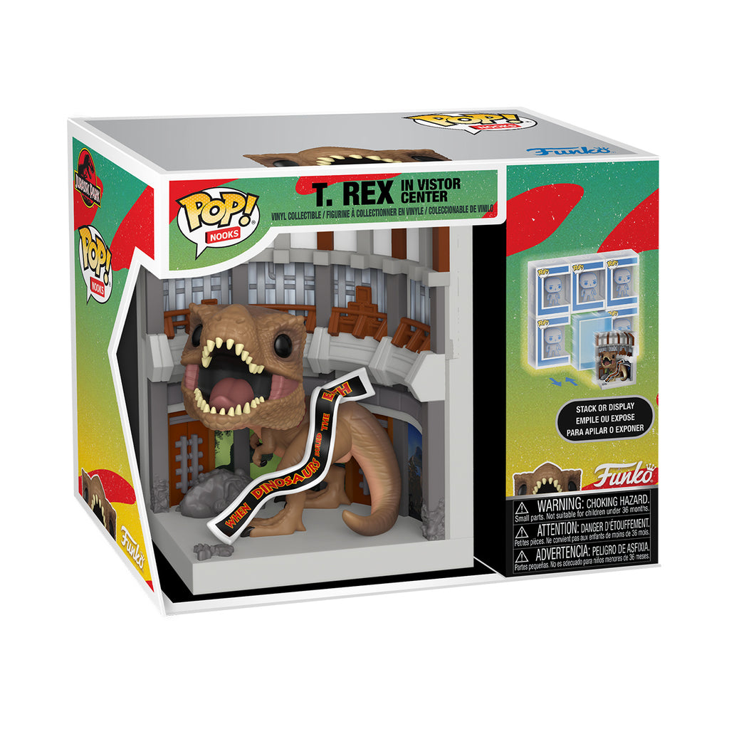 Zdjęcie produktu Jurassic Park - Visitor's Center Funko Pop Nooks Diorama