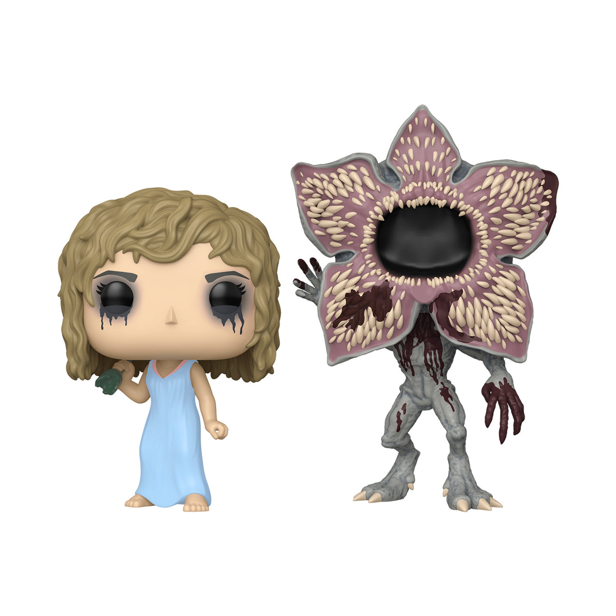 Zdjęcie produktu Stranger Things - Zestaw figurek Funko Pop Karen i Demogorgon