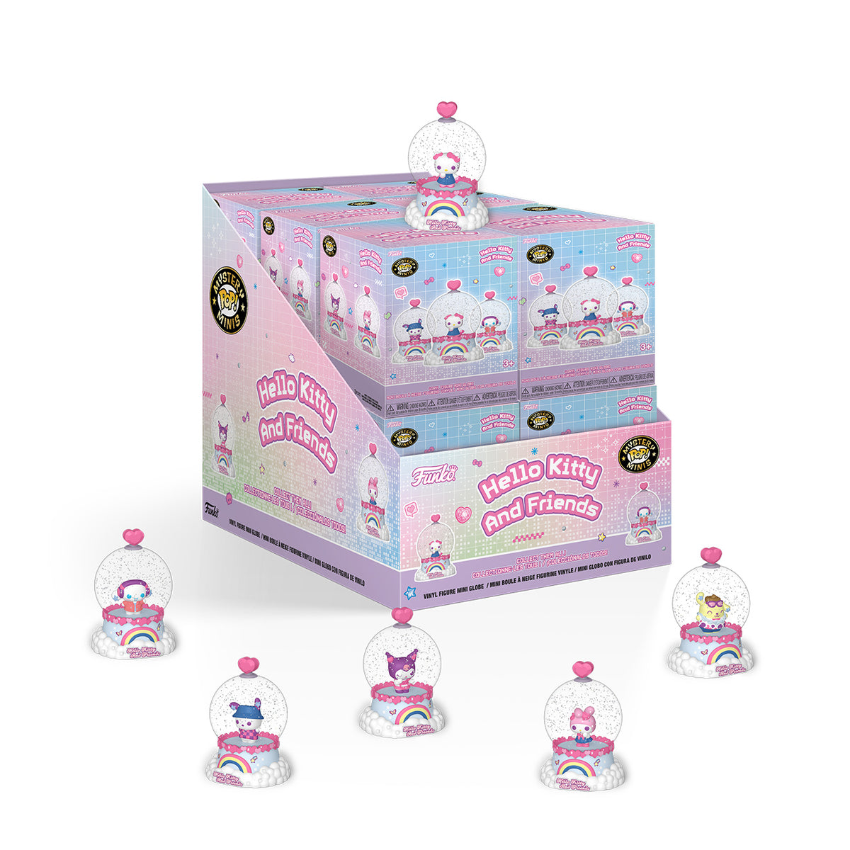 Zdjęcie produktu Hello Kitty and Friends - Mystery Funko Pop Śnieżna Kula z Brokatem
