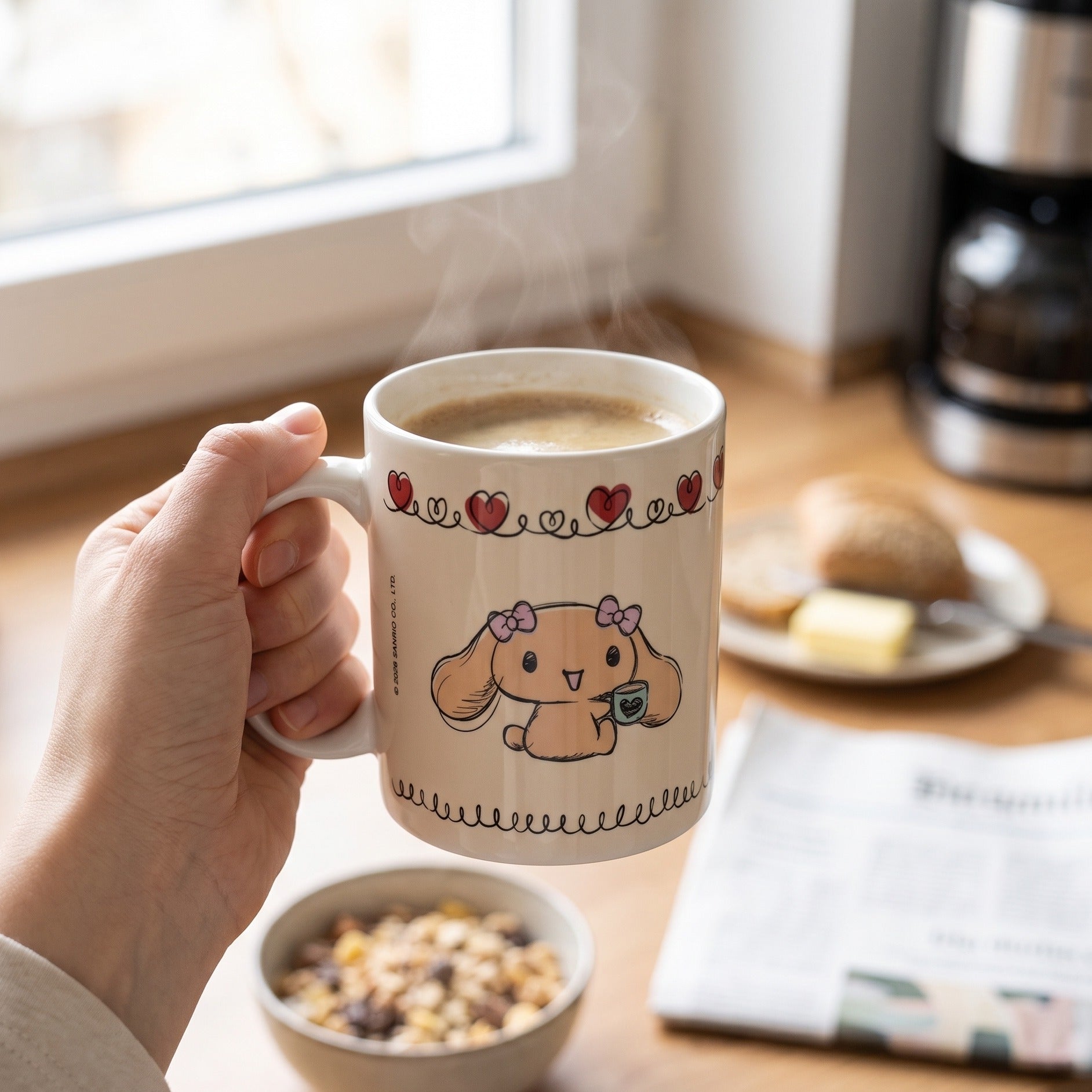 Zdjęcie produktu Kubek Cinnamoroll Drawing Touch - Sanrio