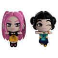 Zdjęcie produktu KPop Demon Hunters - Zestaw winylowych figurek Mira i Zoey Monitor Buddiez