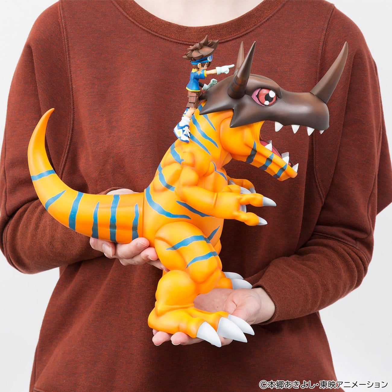 Zdjęcie produktu Digimon Adventure - Greymon i Taichi Yagami zestaw figurek G.E.M. Series (Repeat)