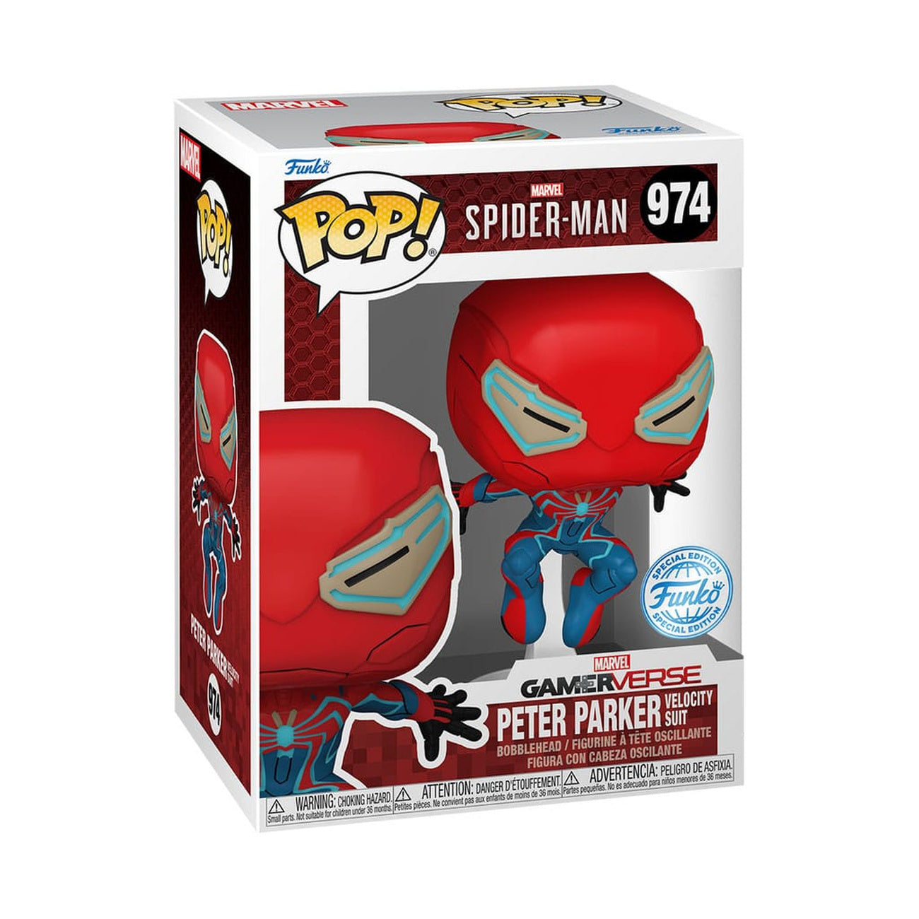 Zdjęcie produktu POP Games: Spider-Man 1 – Peter Parker (Velocity Suit)