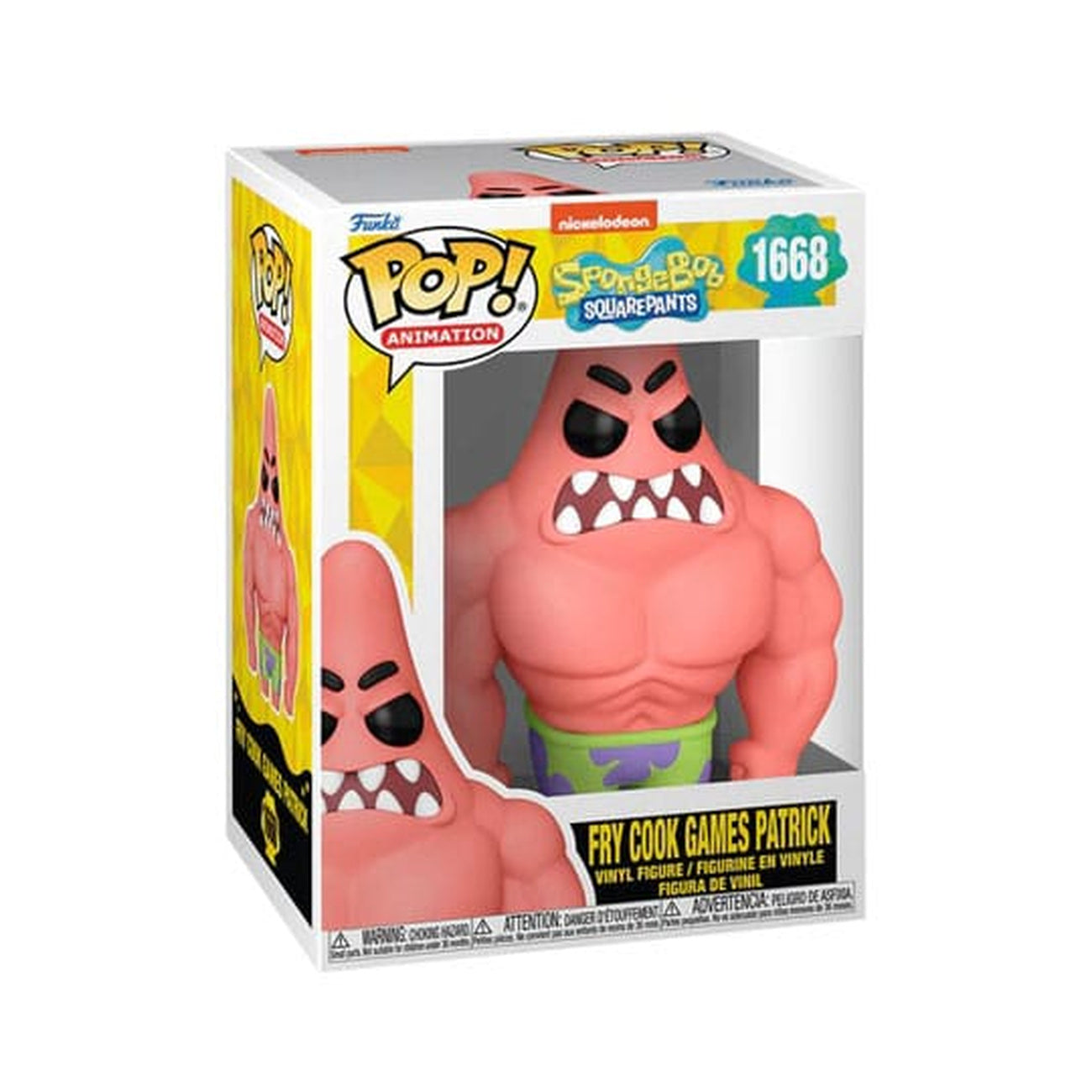 Zdjęcie produktu POP Animation: SpongeBob Kanciastoporty 25th – Patryk z mięśniami