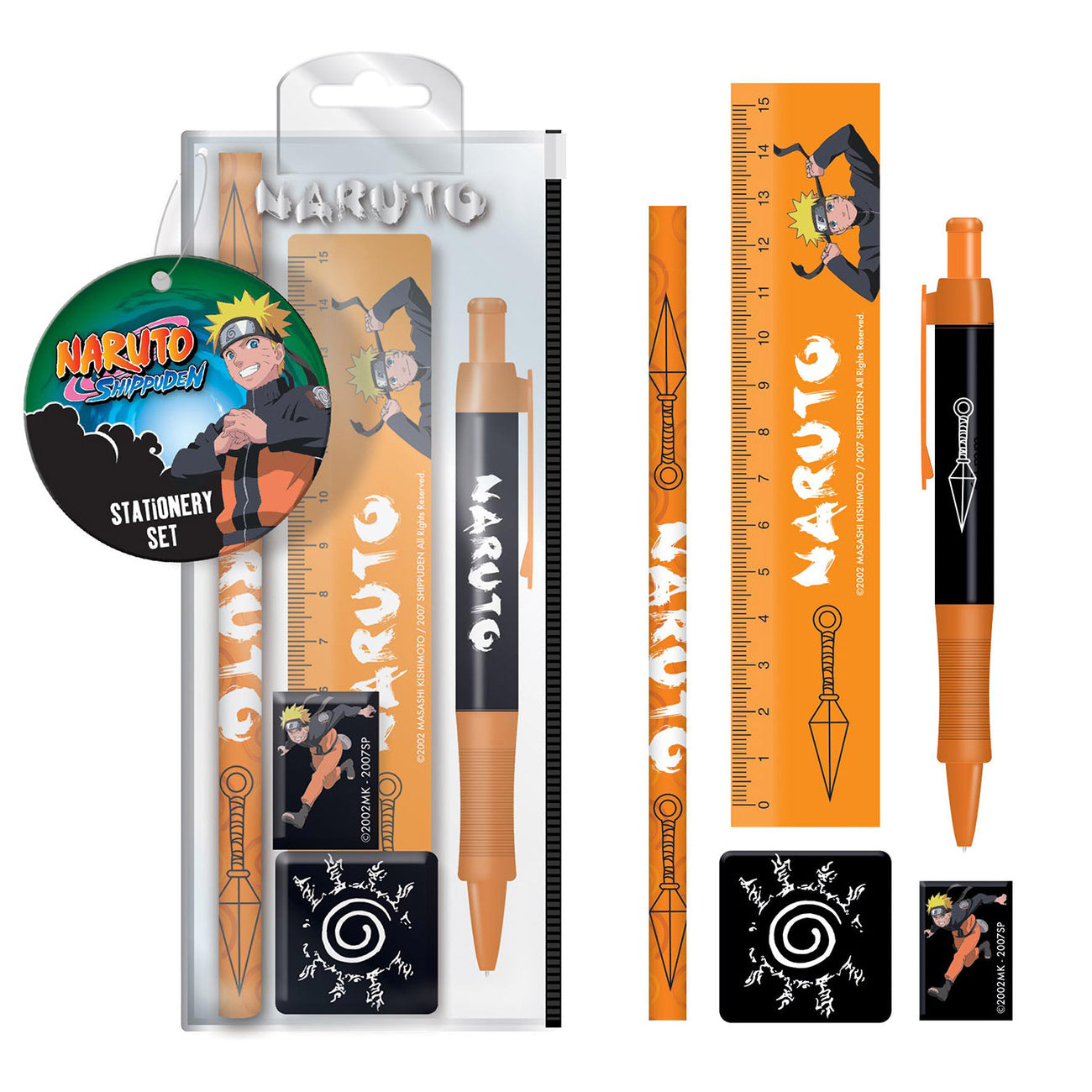 Zdjęcie produktu Naruto Shippuden - Zestaw piśmienniczy Naruto Uzumaki