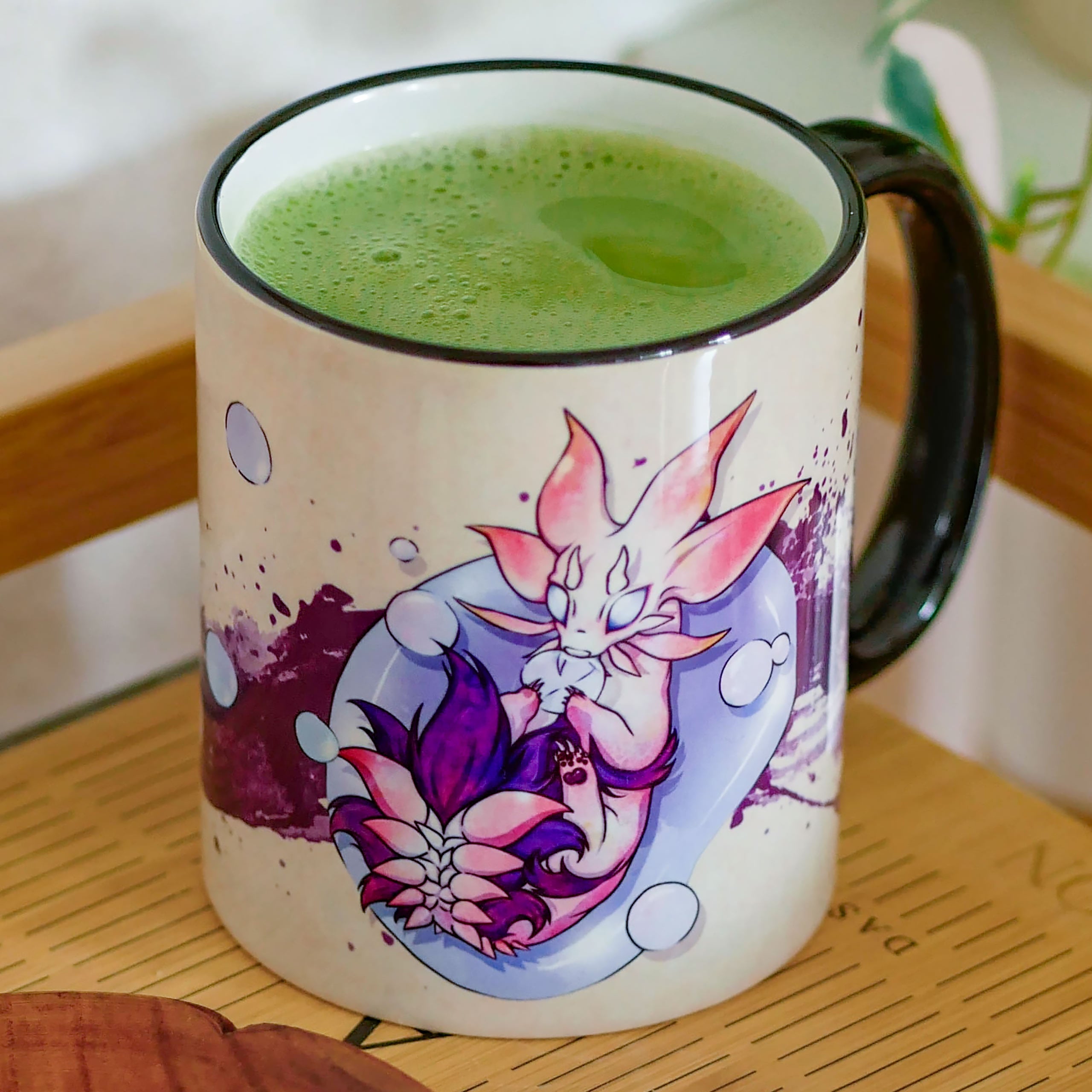 Zdjęcie produktu Kubek Mizutsune chibi dla fanów Monster Hunter