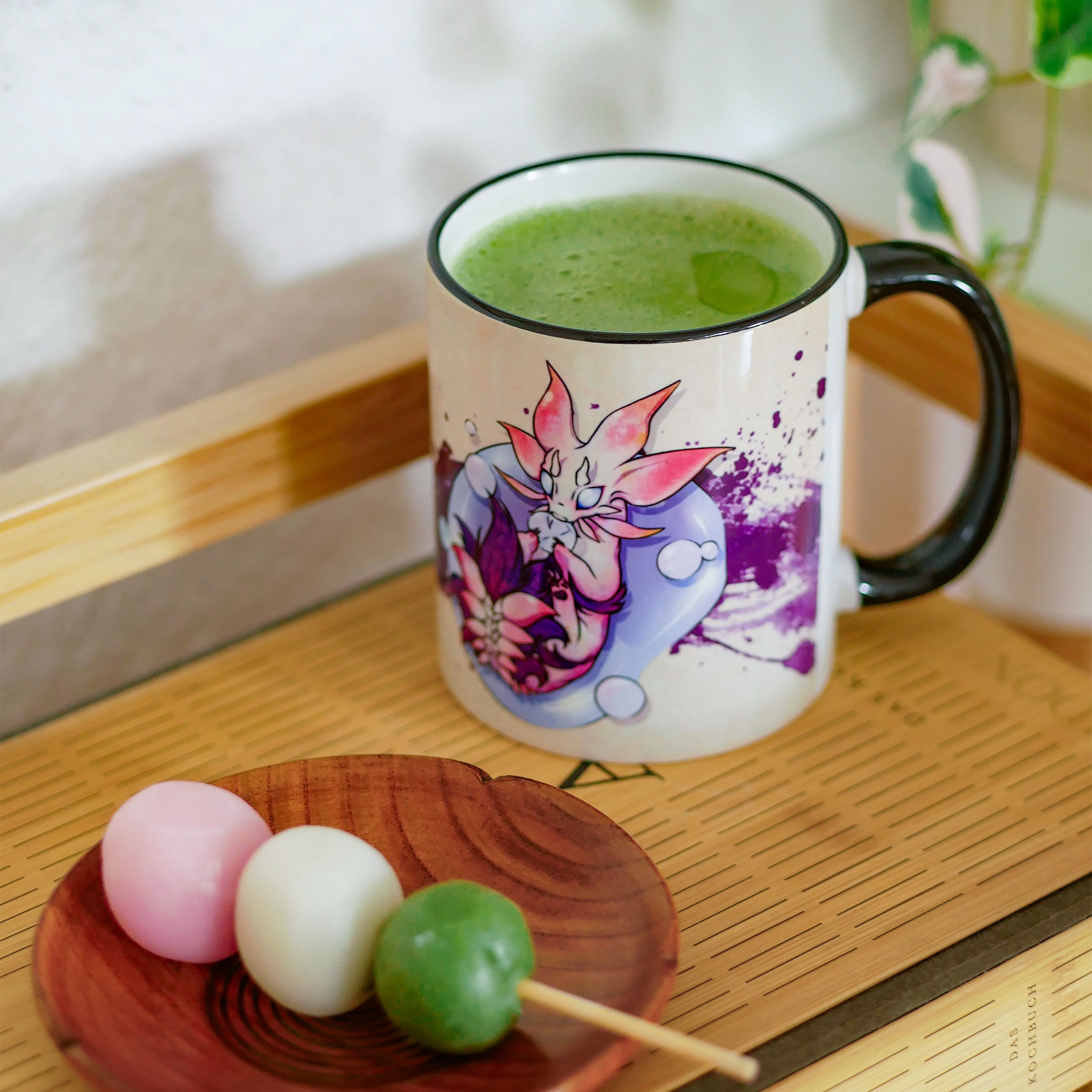 Zdjęcie produktu Kubek Mizutsune chibi dla fanów Monster Hunter