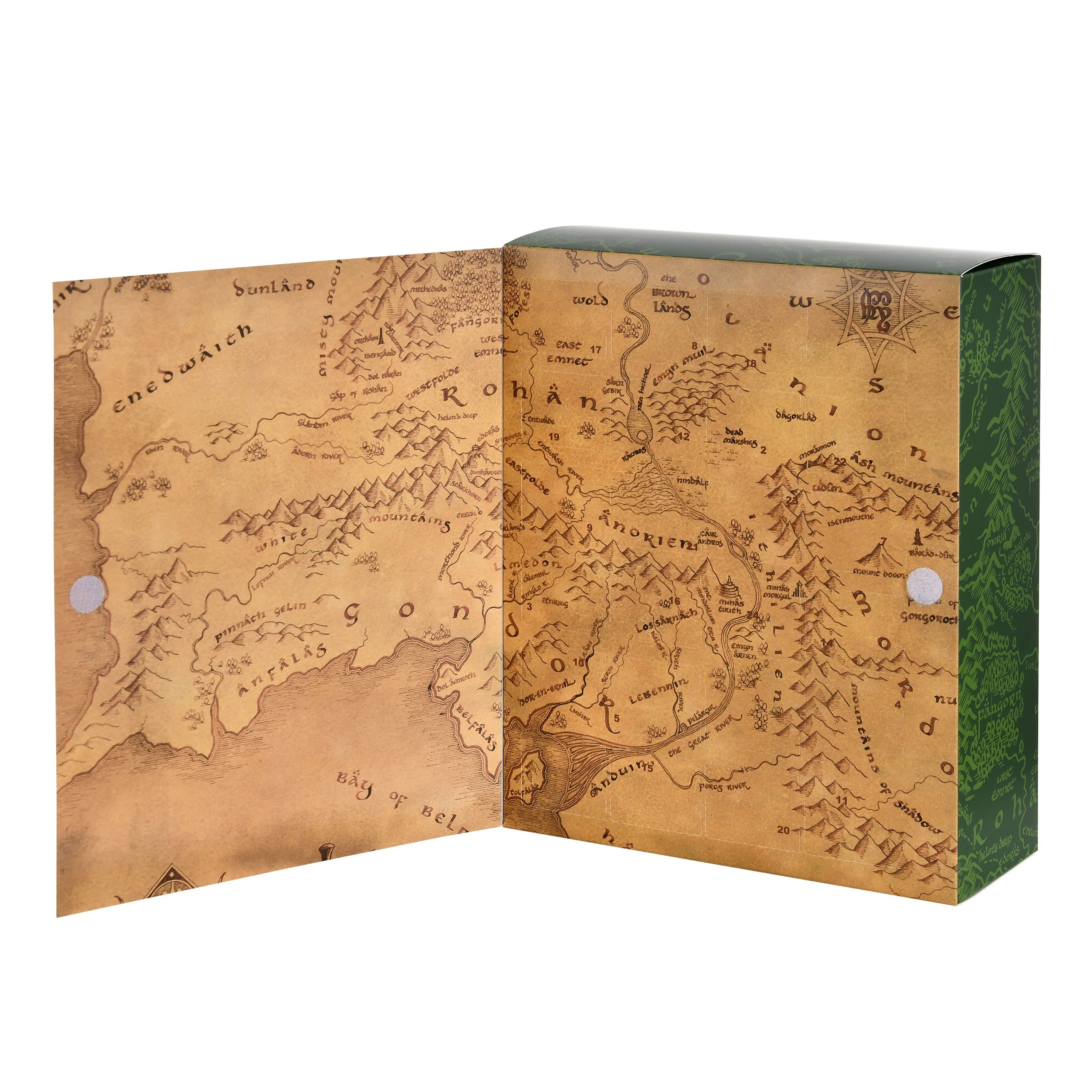Product image The Lord of the Rings - Middle-earth Socks Advent Calendar