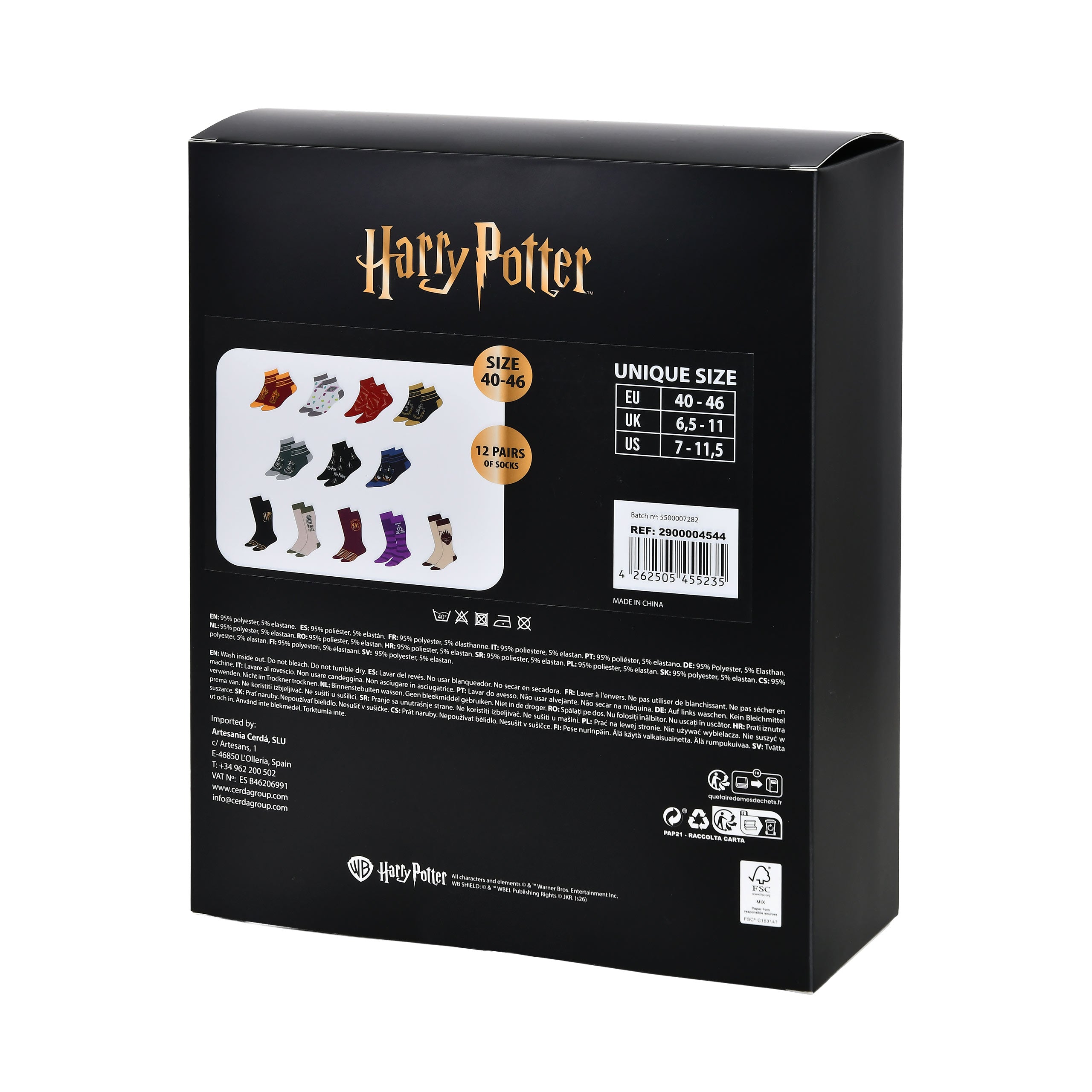 Product image Harry Potter - Hogwarts Sock Advent Calendar
