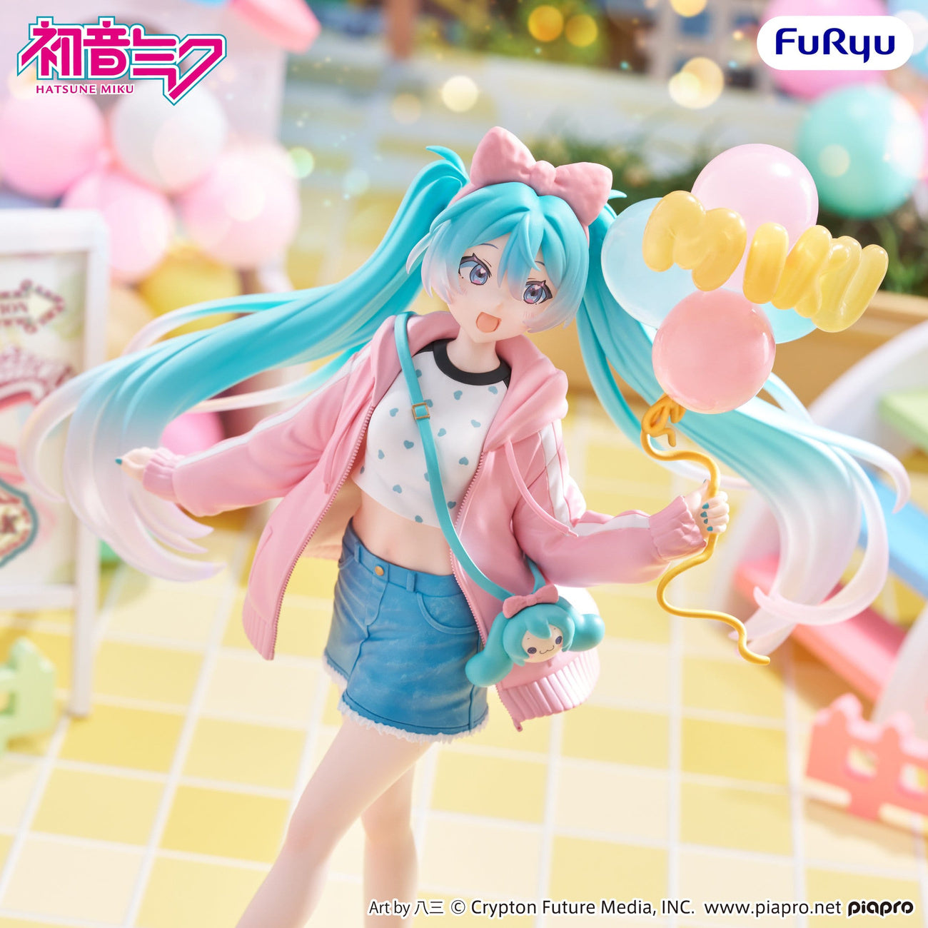 Zdjęcie produktu Hatsune Miku - Figurka Muchute Theme Park Date Version