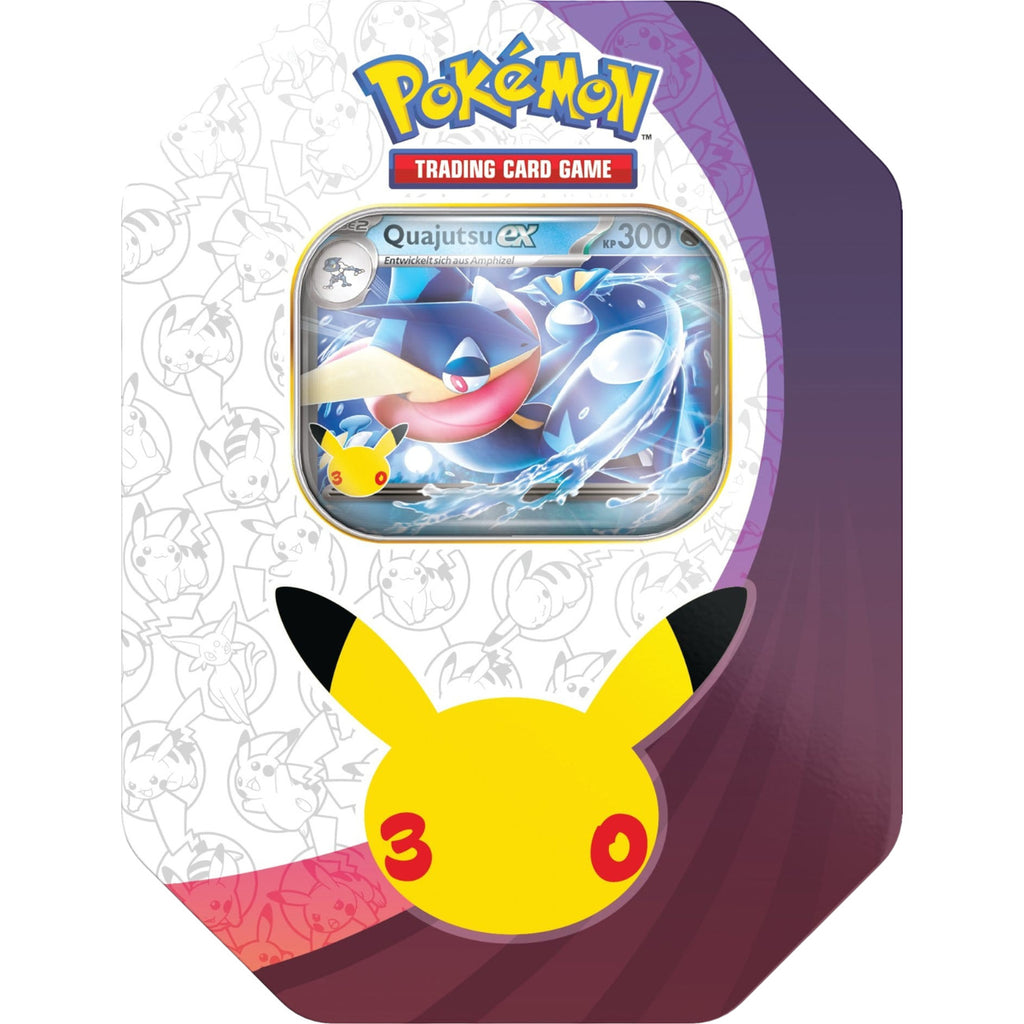 Zdjęcie produktu Pokémon – Puszka na karty kolekcjonerskie 30 lat Greninja-EX TNacht Tin