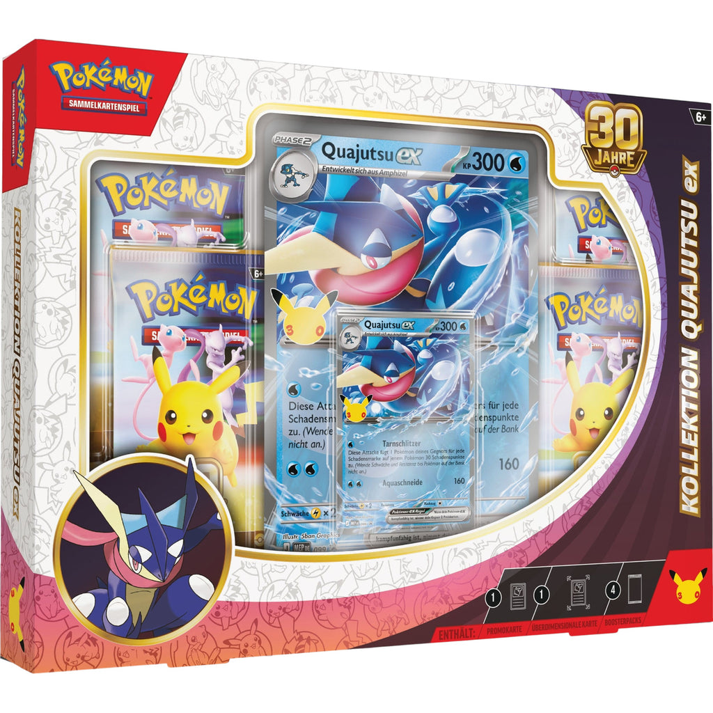 Zdjęcie produktu Pokémon – Karty kolekcjonerskie Greninja-EX 30 lat