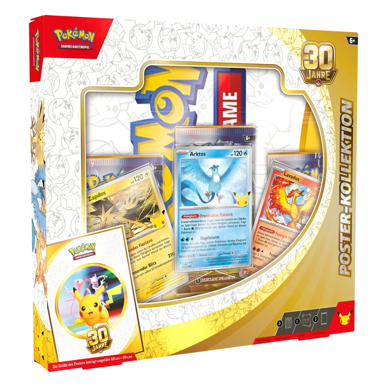 Zdjęcie produktu Pokémon - Kolekcja plakatów 30-lecie