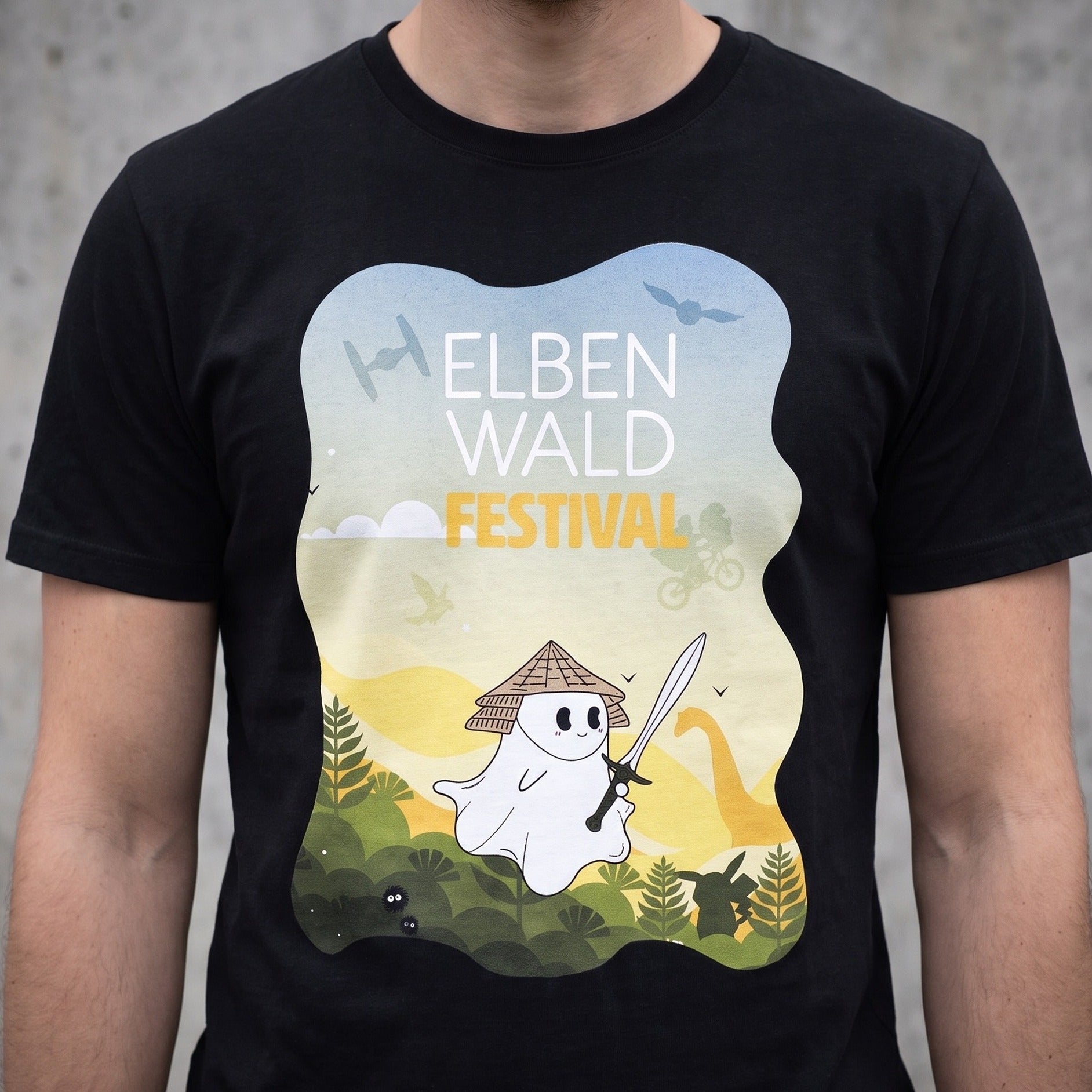 Product image Elbenwald Festival 2026 - Ghost Line Up T-Shirt