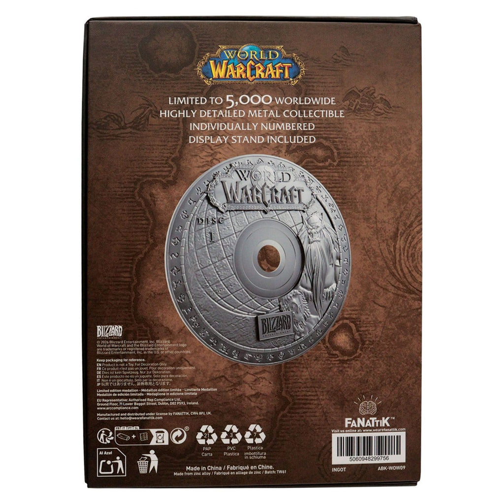 Product image World of Warcraft - Metal CD-ROM Limited Edition