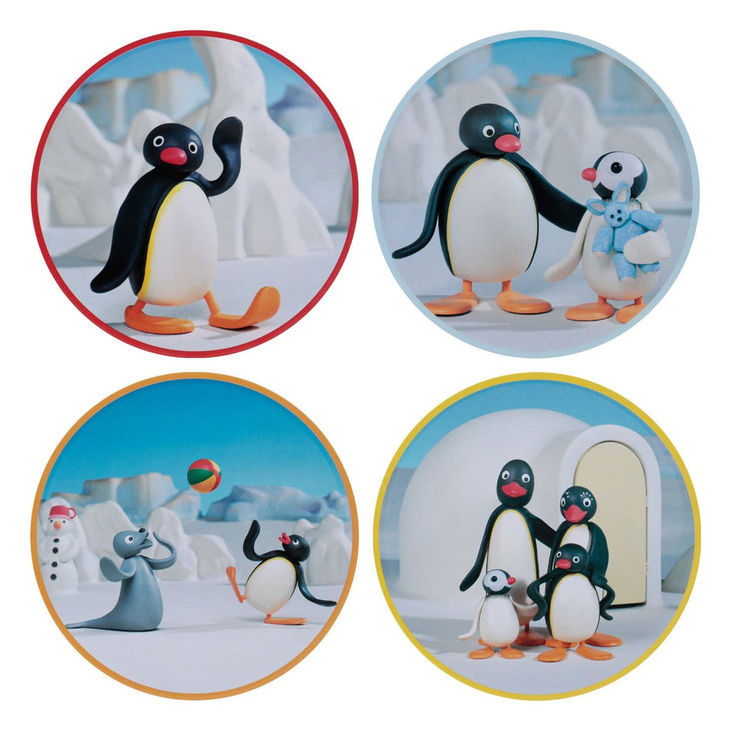 Zdjęcie produktu Pingu - Family Zestaw 4 podkładek