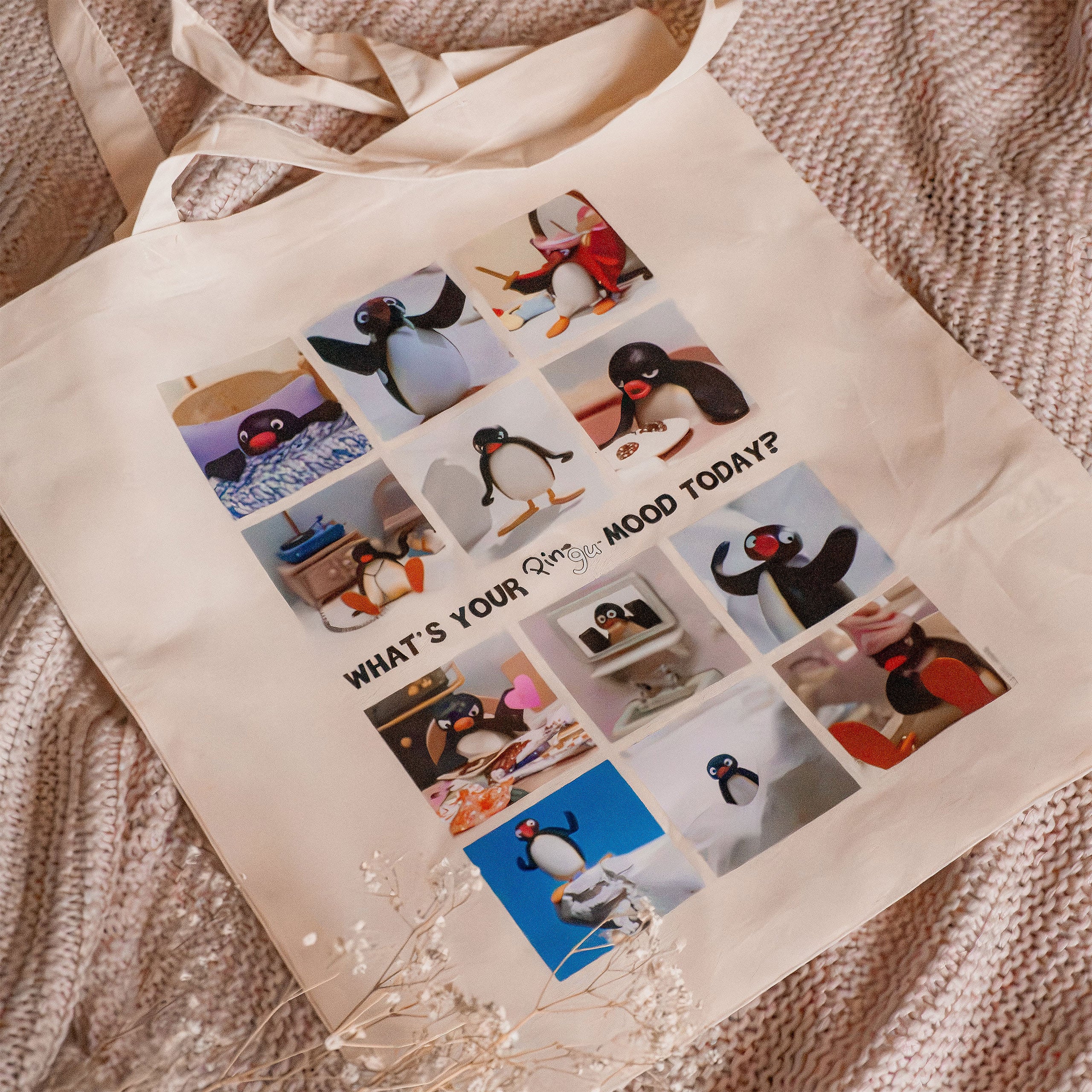 Product image Pingu - Moods of Pingu Tote Bag