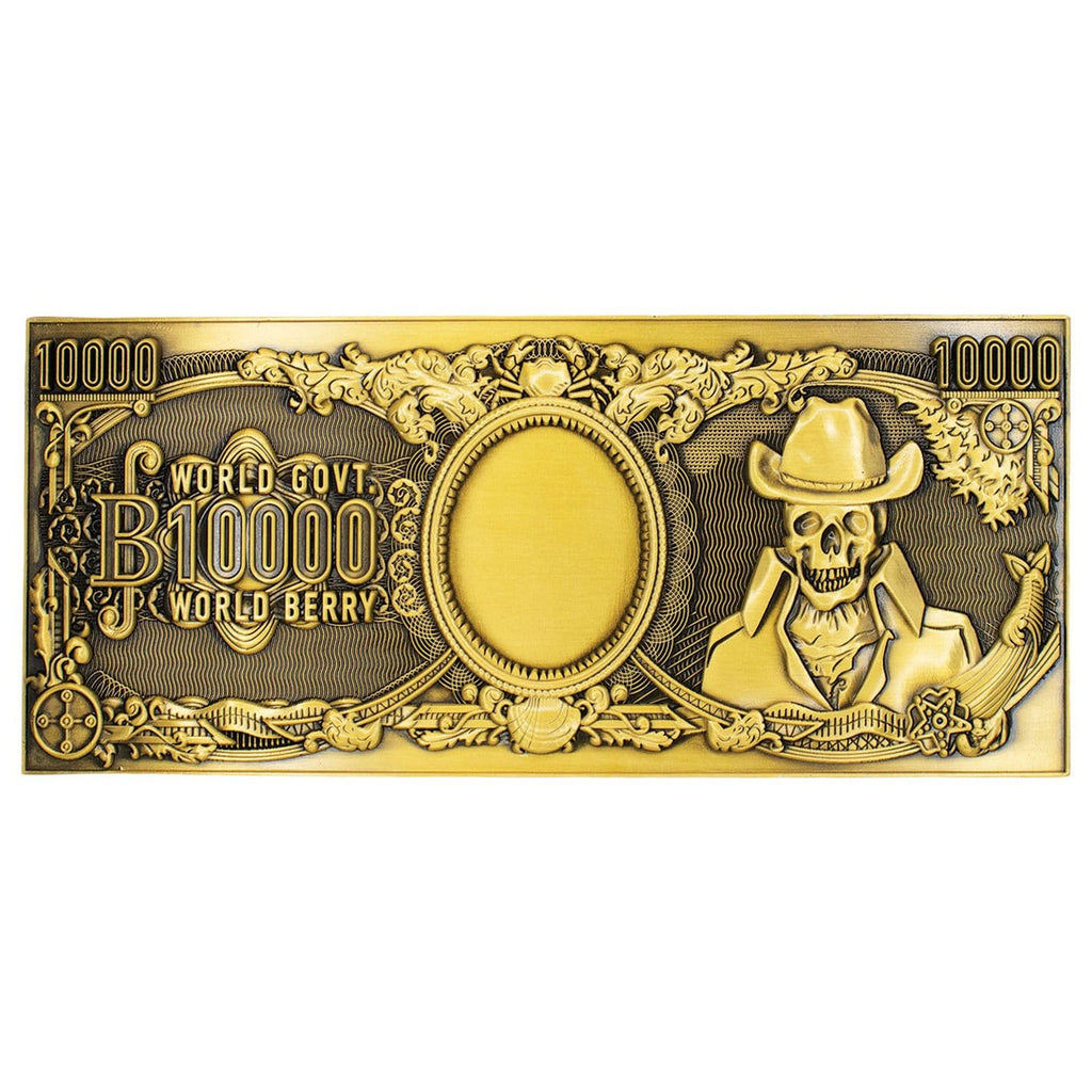 Zdjęcie produktu One Piece - kolekcjonerska replika metalowego banknotu 1000 World Berry
