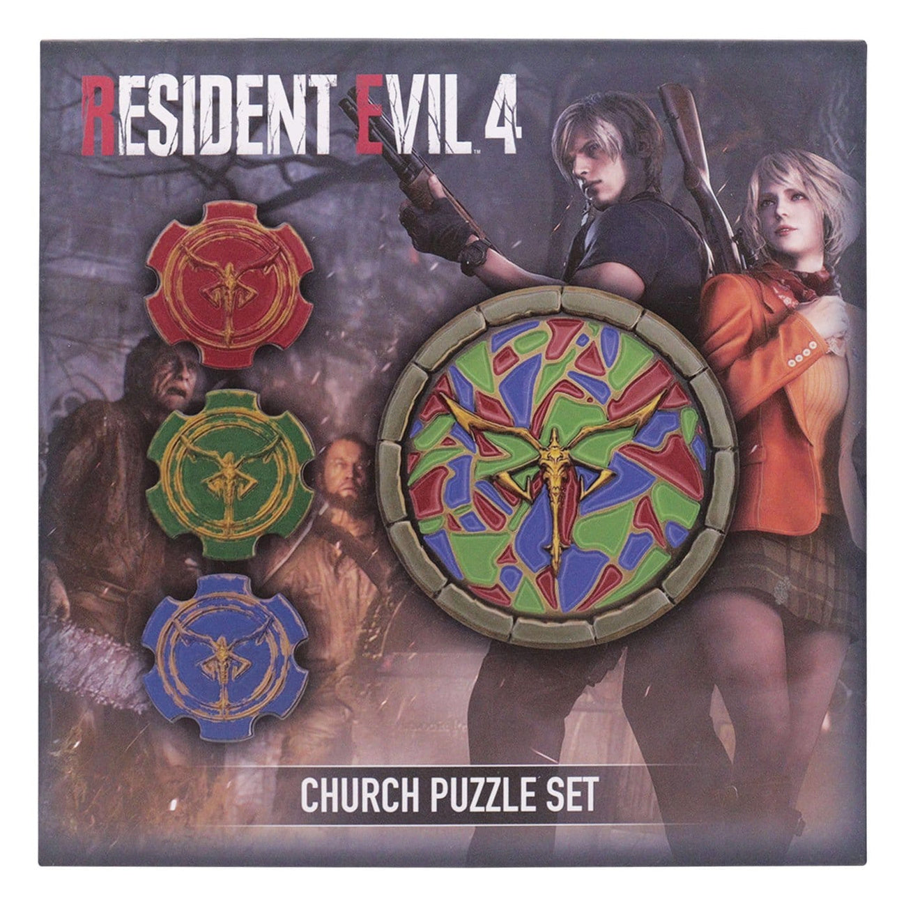 Zdjęcie produktu Resident Evil - Zestaw Medalionów Puzzle Edycja Limitowana