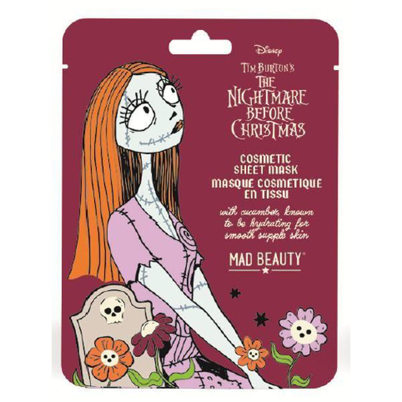 Zdjęcie produktu Miasteczko Halloween (Nightmare Before Christmas) – Maseczka na twarz Sally