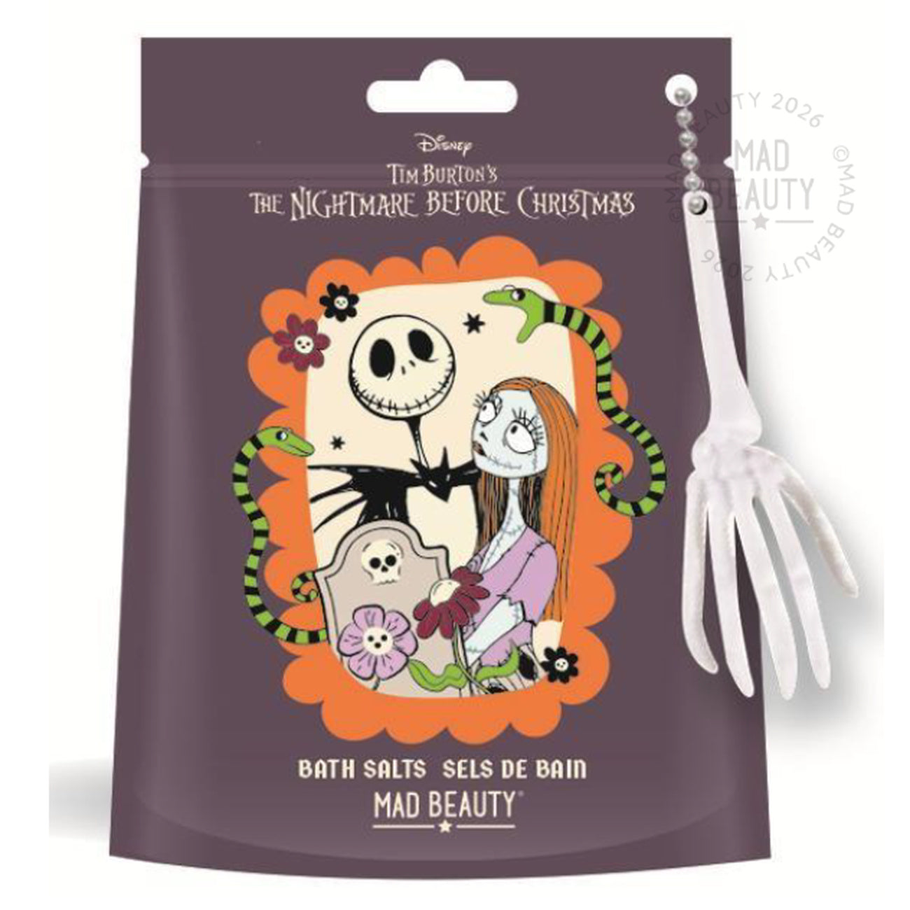 Zdjęcie produktu Miasteczko Halloween (Nightmare Before Christmas) – Sól do kąpieli