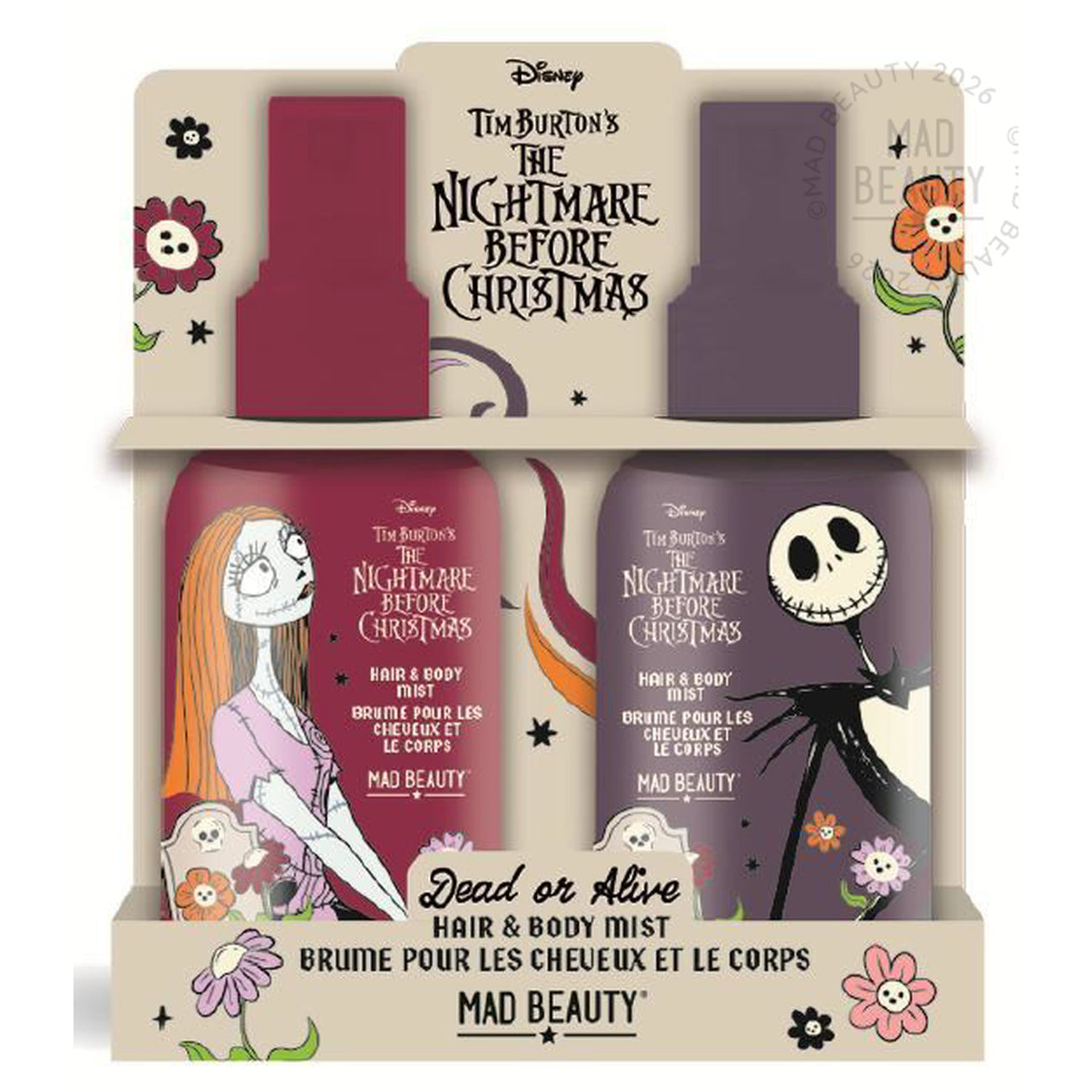 Zdjęcie produktu Miasteczko Halloween (Nightmare Before Christmas) – spray do włosów i ciała