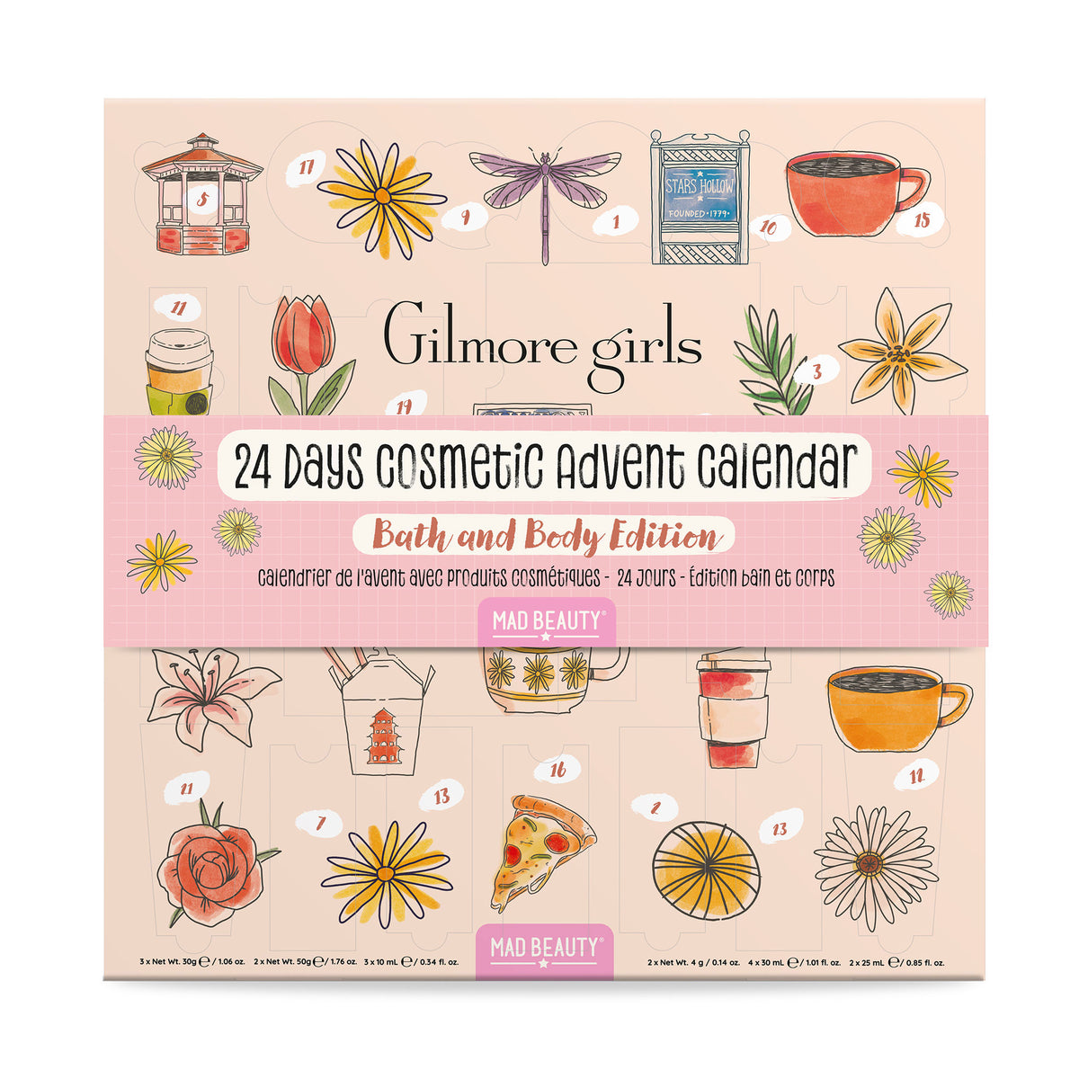 Zdjęcie produktu Gilmore Girls - Kalendarz Adwentowy Beauty