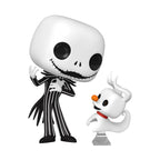 Zdjęcie produktu Nightmare Before Christmas - zestaw figurek Funko Pop Jack i Zero