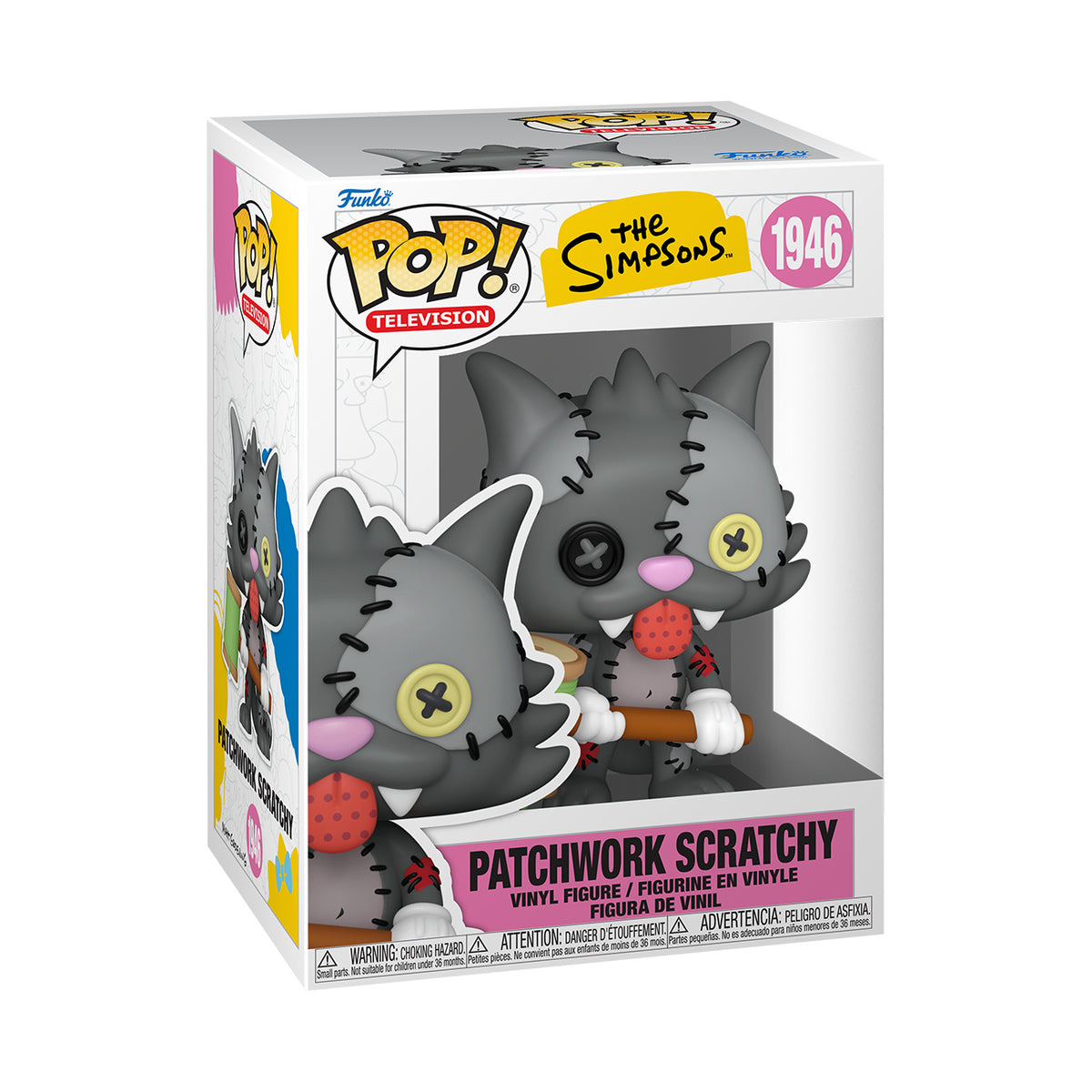 Zdjęcie produktu Simpsonowie - Figurka Funko Pop Scratchy Patchwork