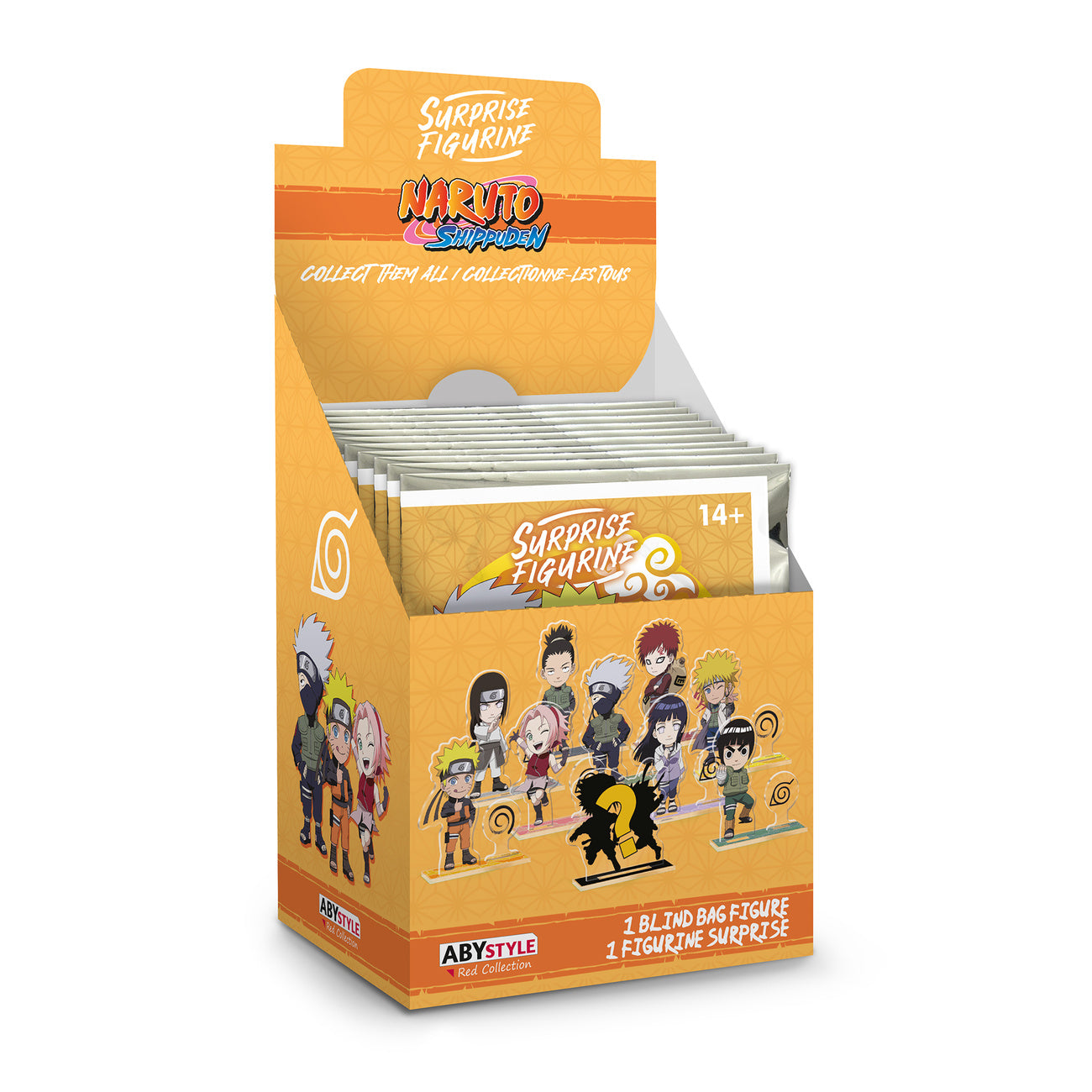 Zdjęcie produktu Naruto Shippuden - Ekspozytor tajemniczych mini figurek akrylowych
