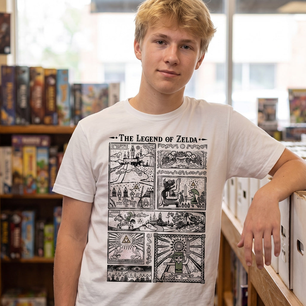 Product image Zelda - Link The Wind Waker Intro T-Shirt