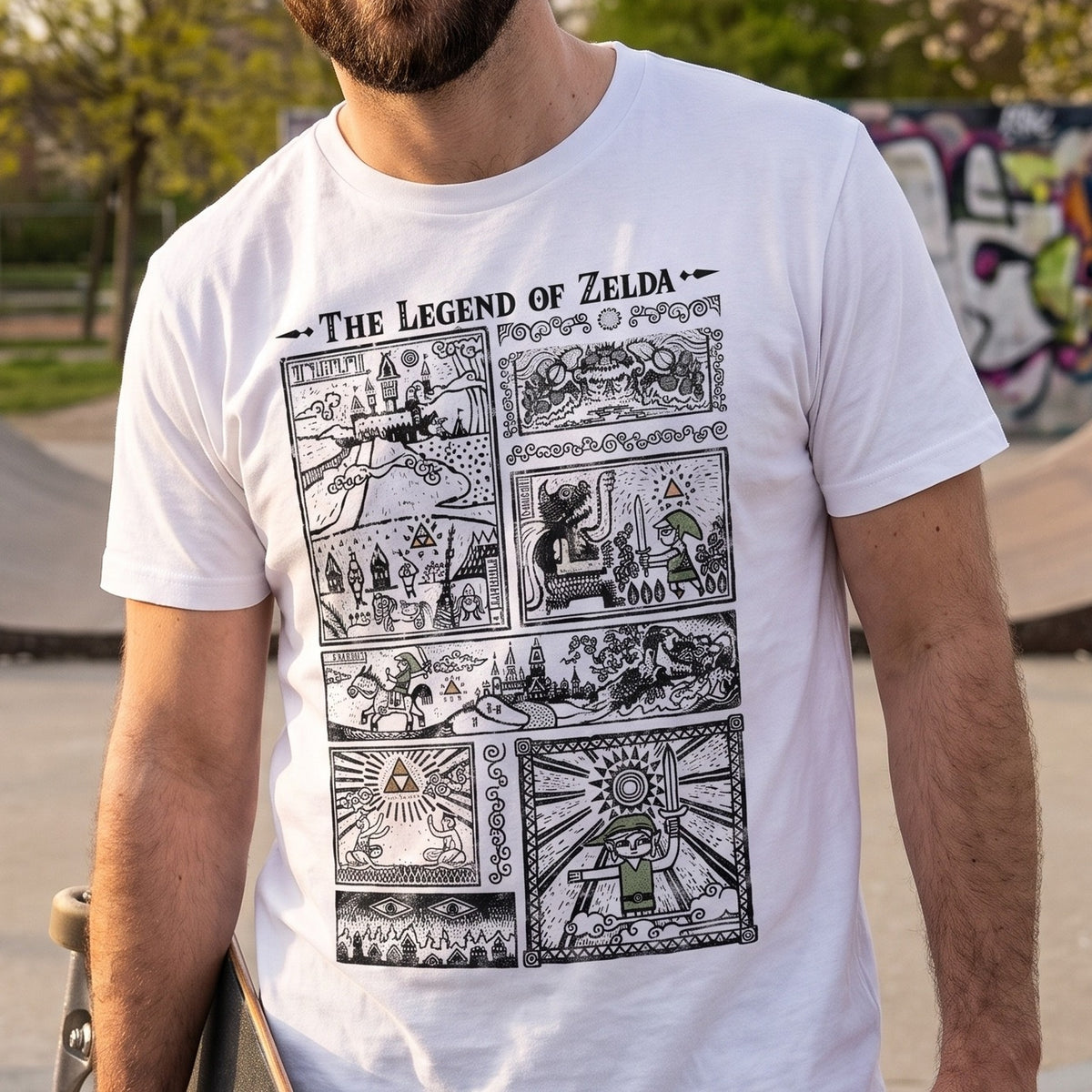 Product image Zelda - Link The Wind Waker Intro T-Shirt