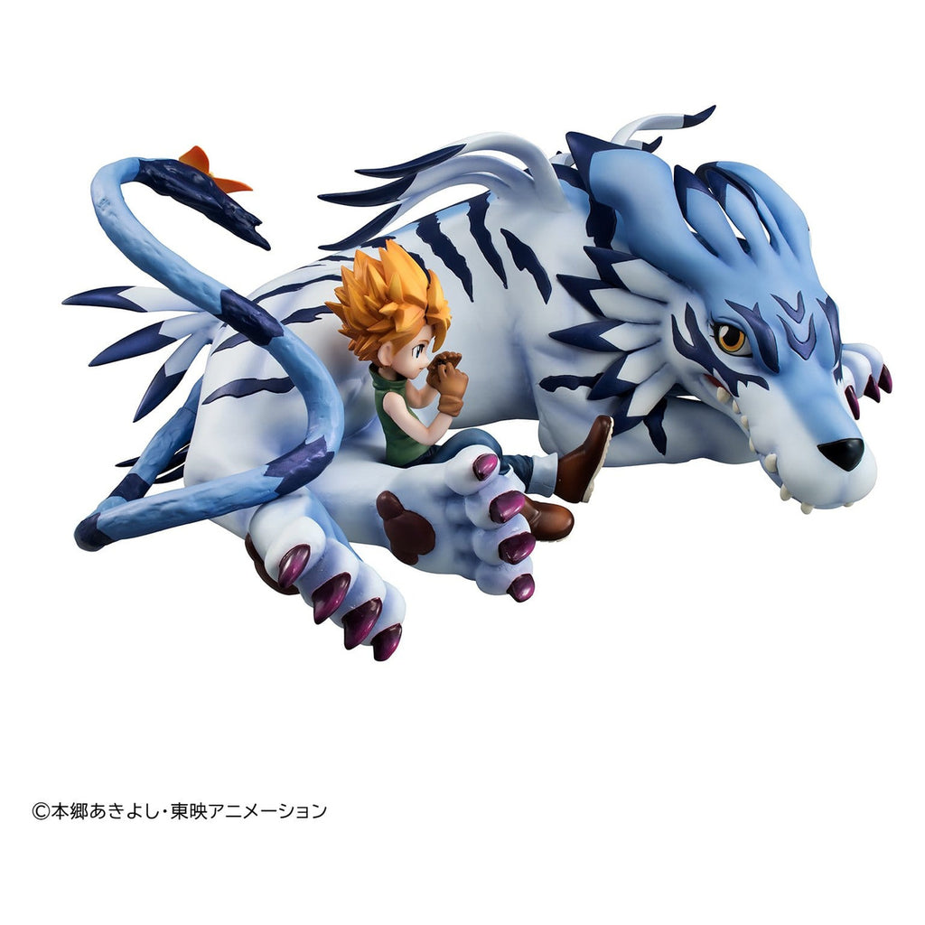 Zdjęcie produktu Digimon Adventure - Zestaw figurek Garurumon i Yamato Ishidy