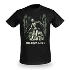 Zdjęcie produktu Czarny T-shirt Nurse dla fanów Silent Hill