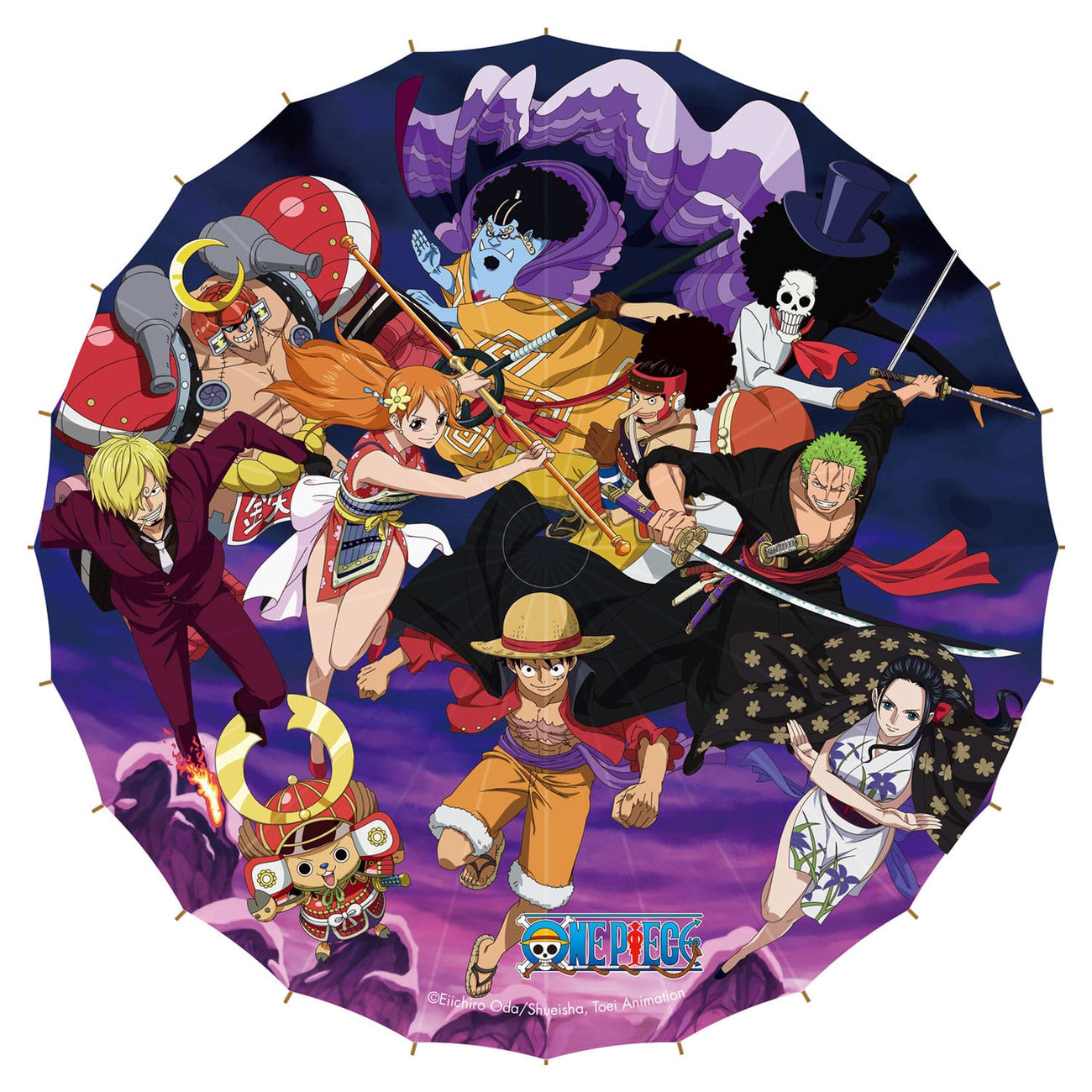 Zdjęcie produktu One Piece - Japoński parasol Saga Wano Kuni