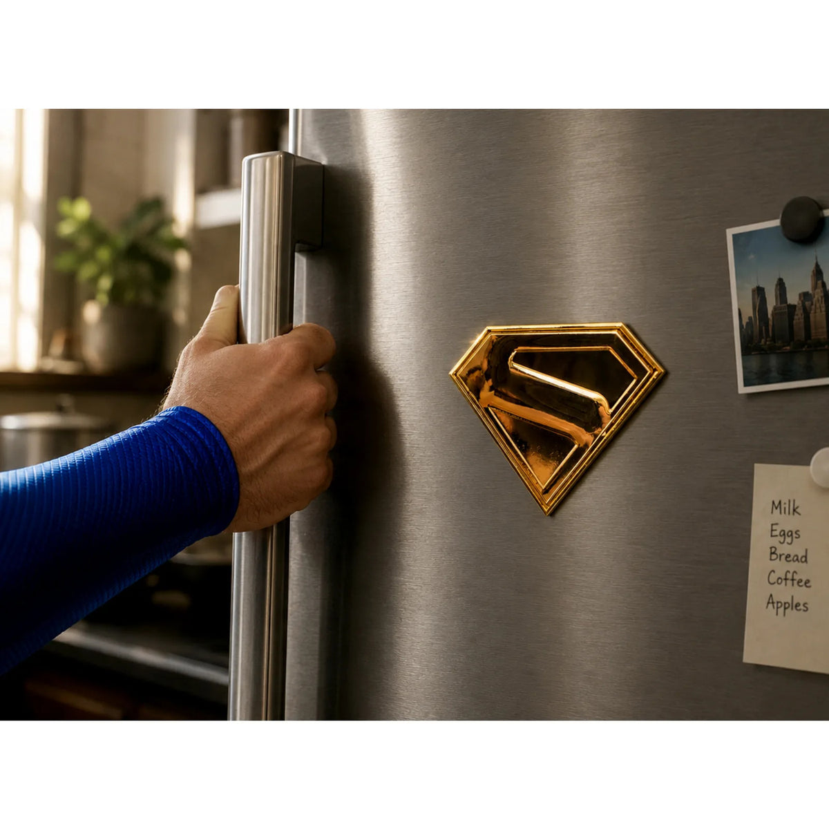 Zdjęcie produktu Superman - Magnetyczna replika złotej tarczy