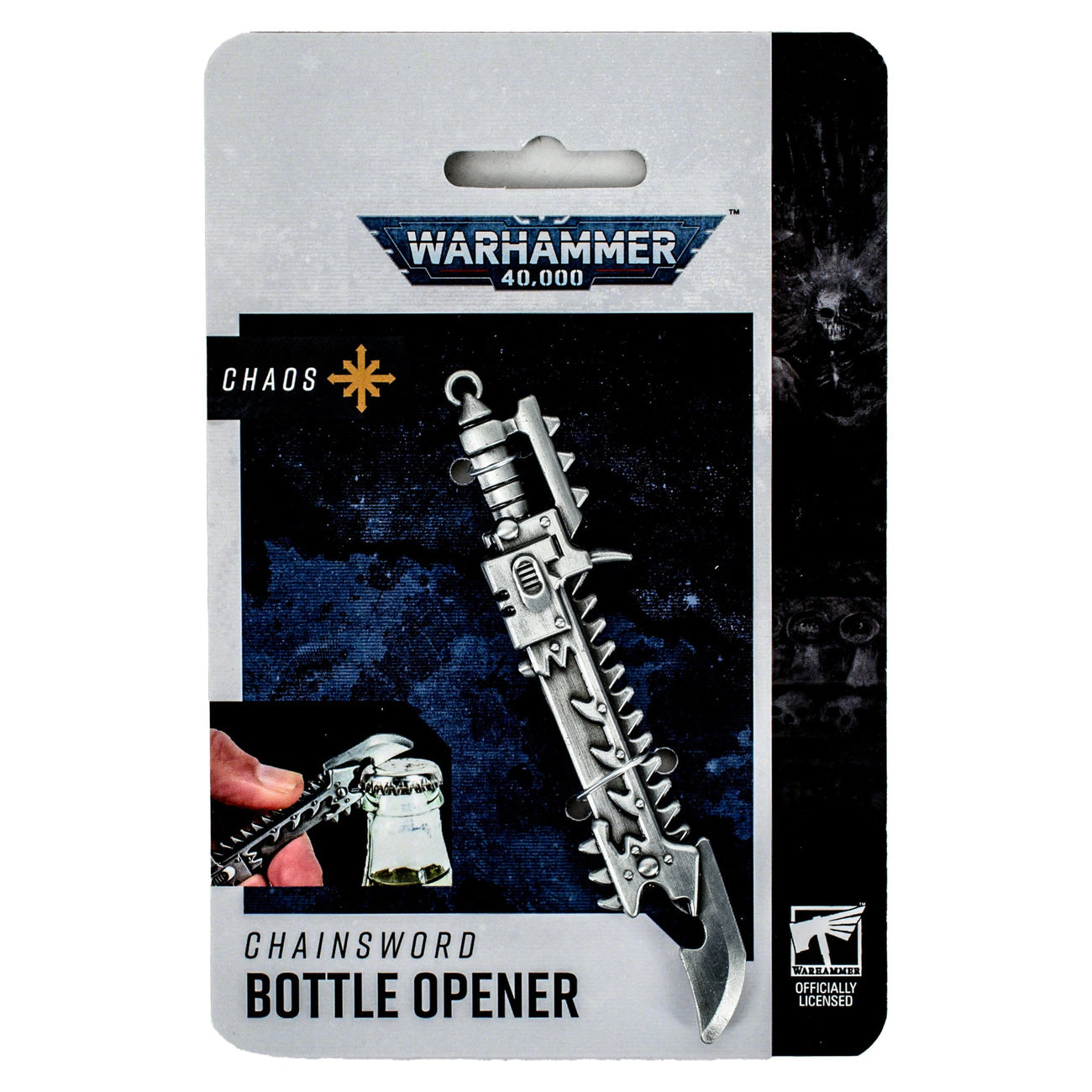 Zdjęcie produktu Otwieracz do butelek Miecz Łańcuchowy Chaosu Warhammer 40,000