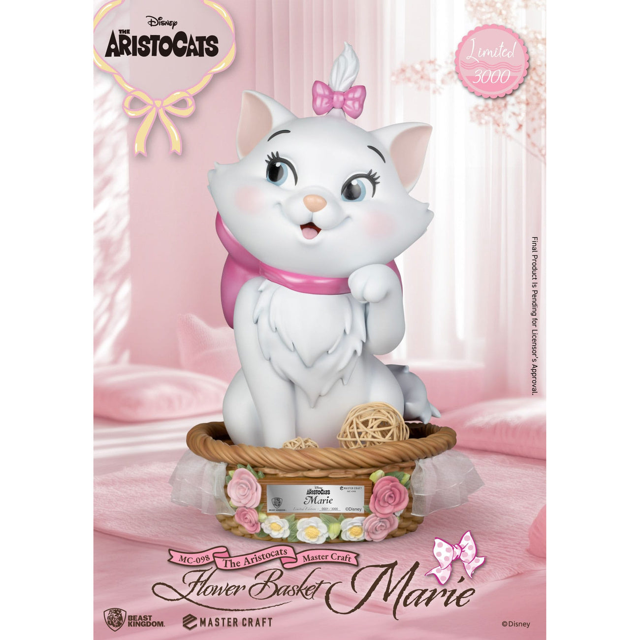 Zdjęcie produktu Aryskotraci Figurka Master Craft Kosz kwiatów Marie 32 cm