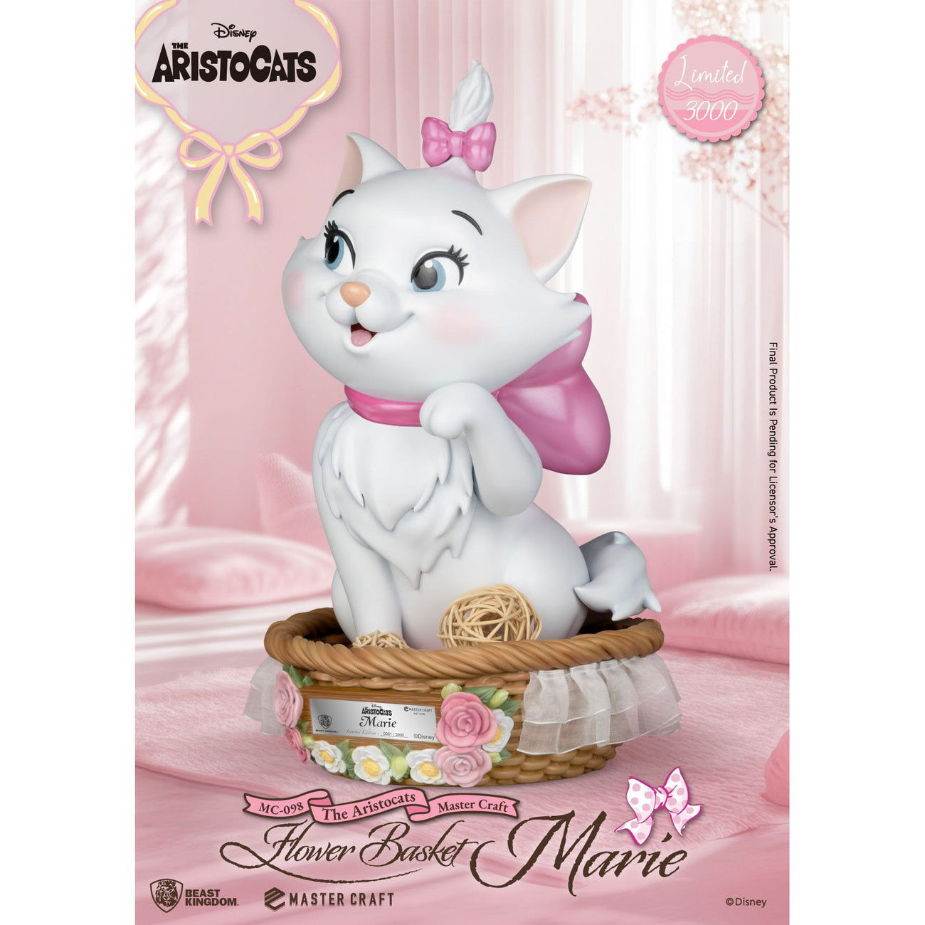 Zdjęcie produktu Aryskotraci Figurka Master Craft Kosz kwiatów Marie 32 cm