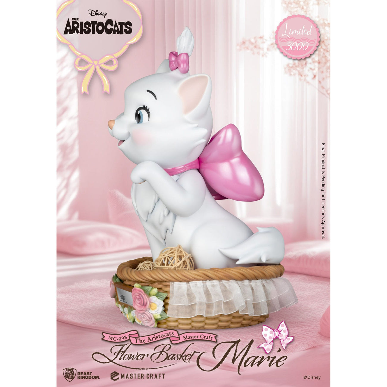 Zdjęcie produktu Aryskotraci Figurka Master Craft Kosz kwiatów Marie 32 cm