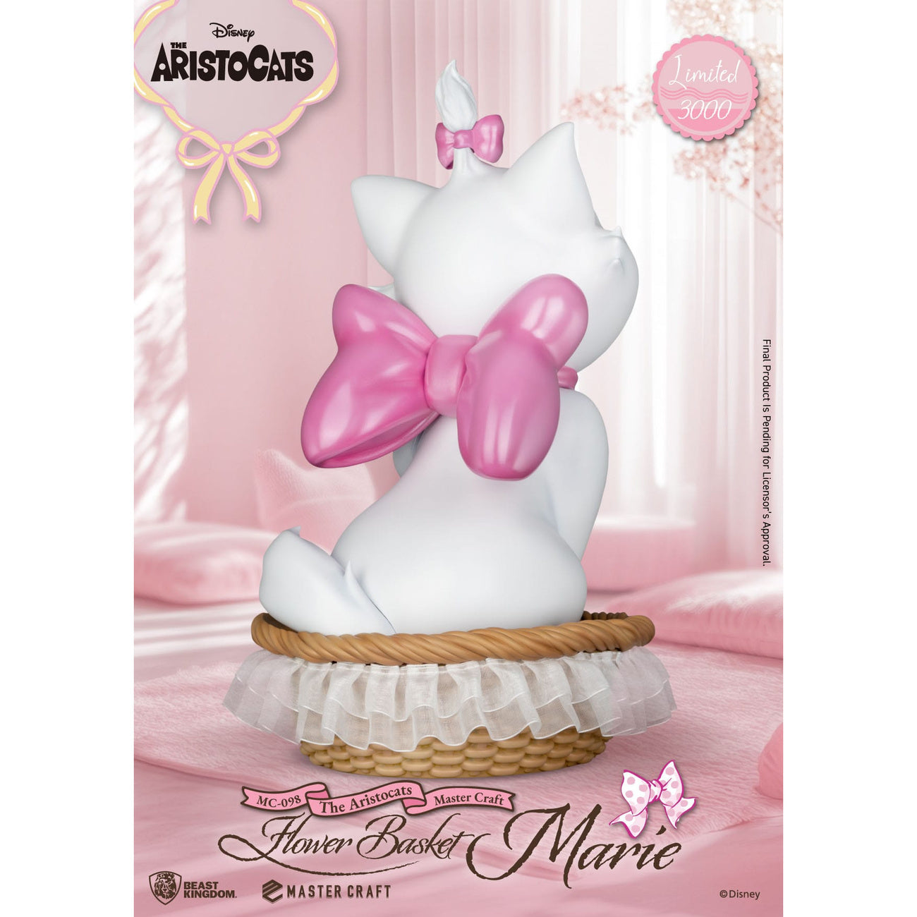 Zdjęcie produktu Aryskotraci Figurka Master Craft Kosz kwiatów Marie 32 cm