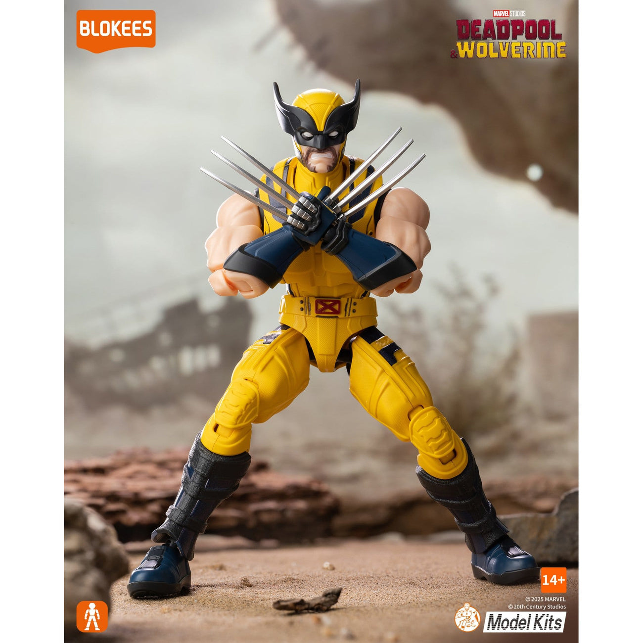 Zdjęcie produktu Zestaw konstrukcyjny Marvel Blokees Wolverine